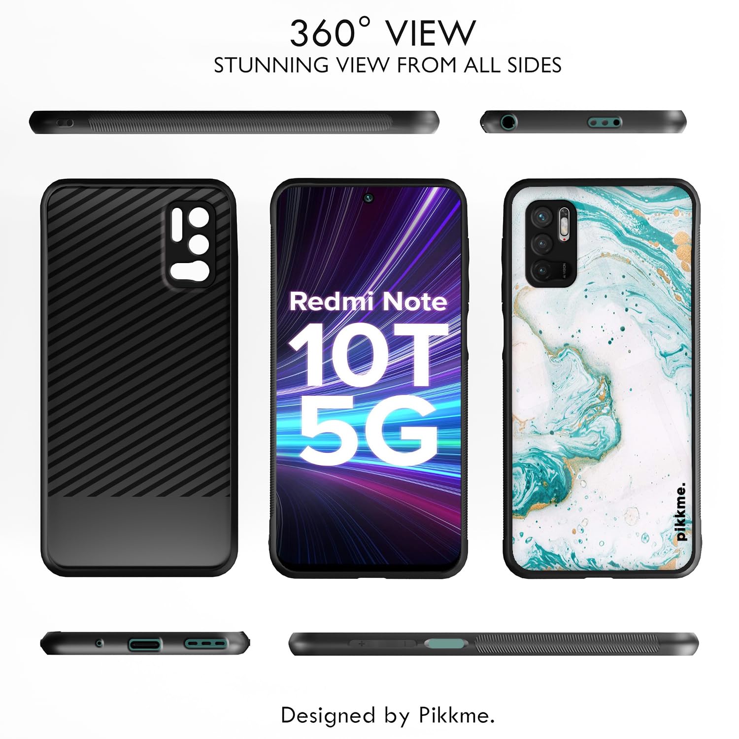 Pikkme Hybrid mobile back cover for Redmi Note 10T/Poco M3 Pro 5G – photo 2