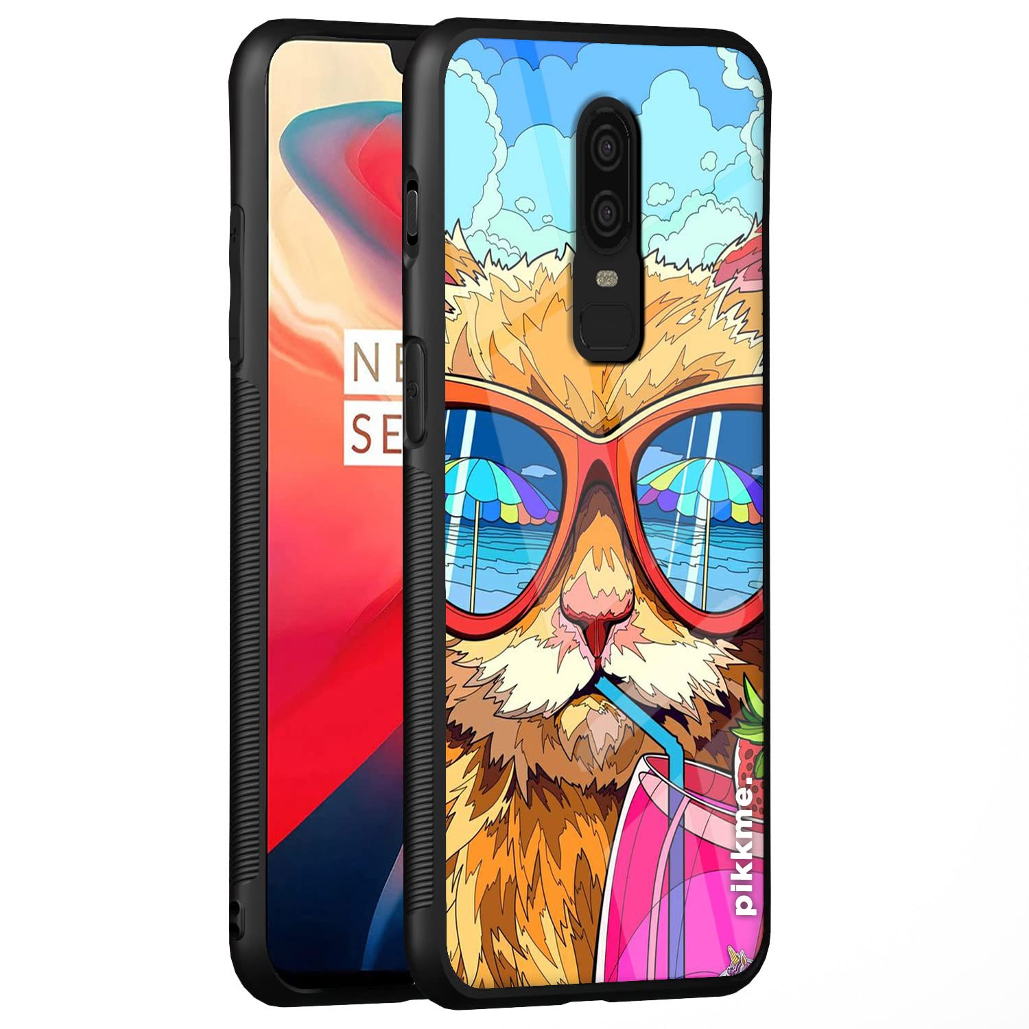 Pikkme Cat phone cover for OnePlus 6