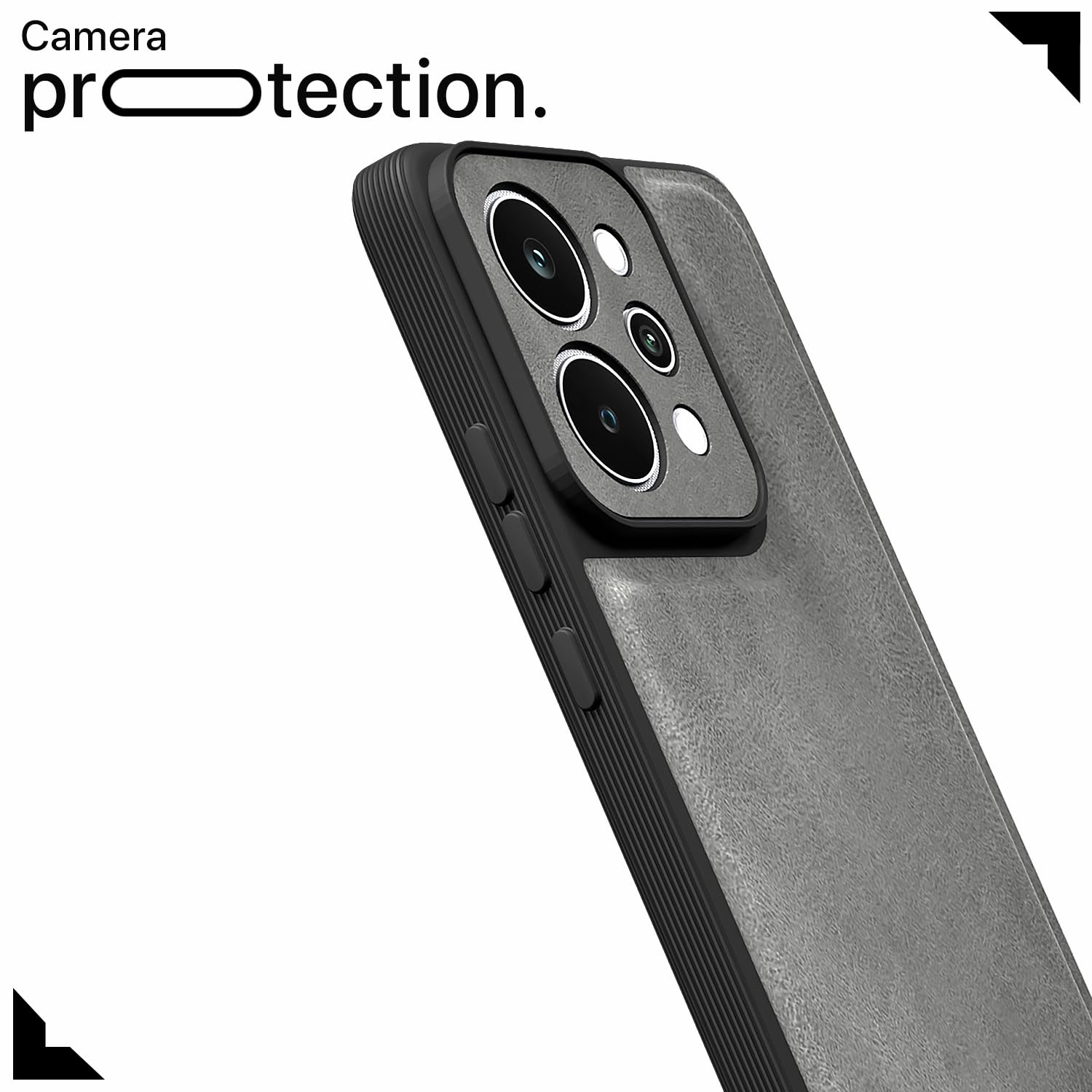 Pikkme grey mobile cover for Realme P4 Power 5G – photo 5