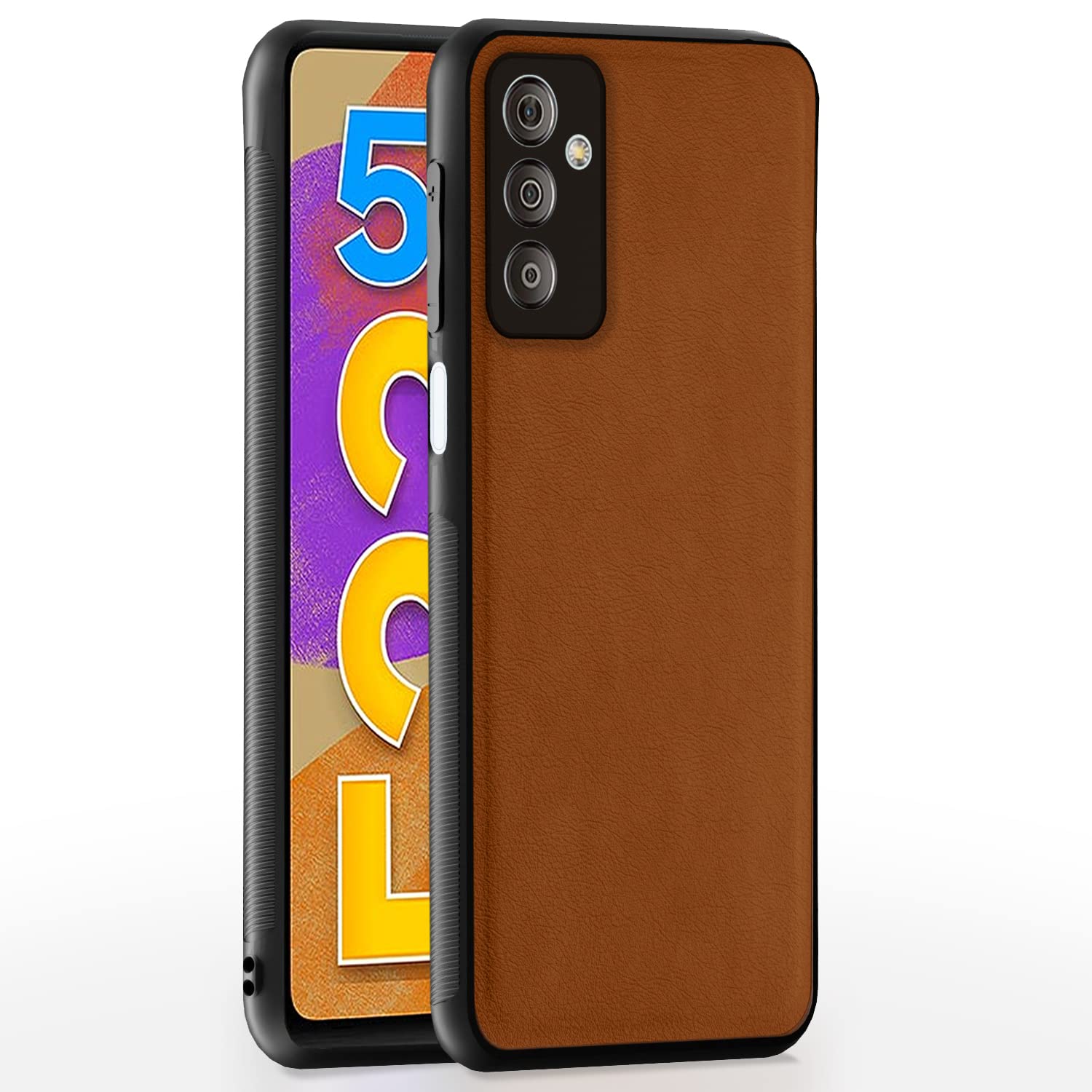 Samsung Galaxy M31s Leather Back Cover – Camel