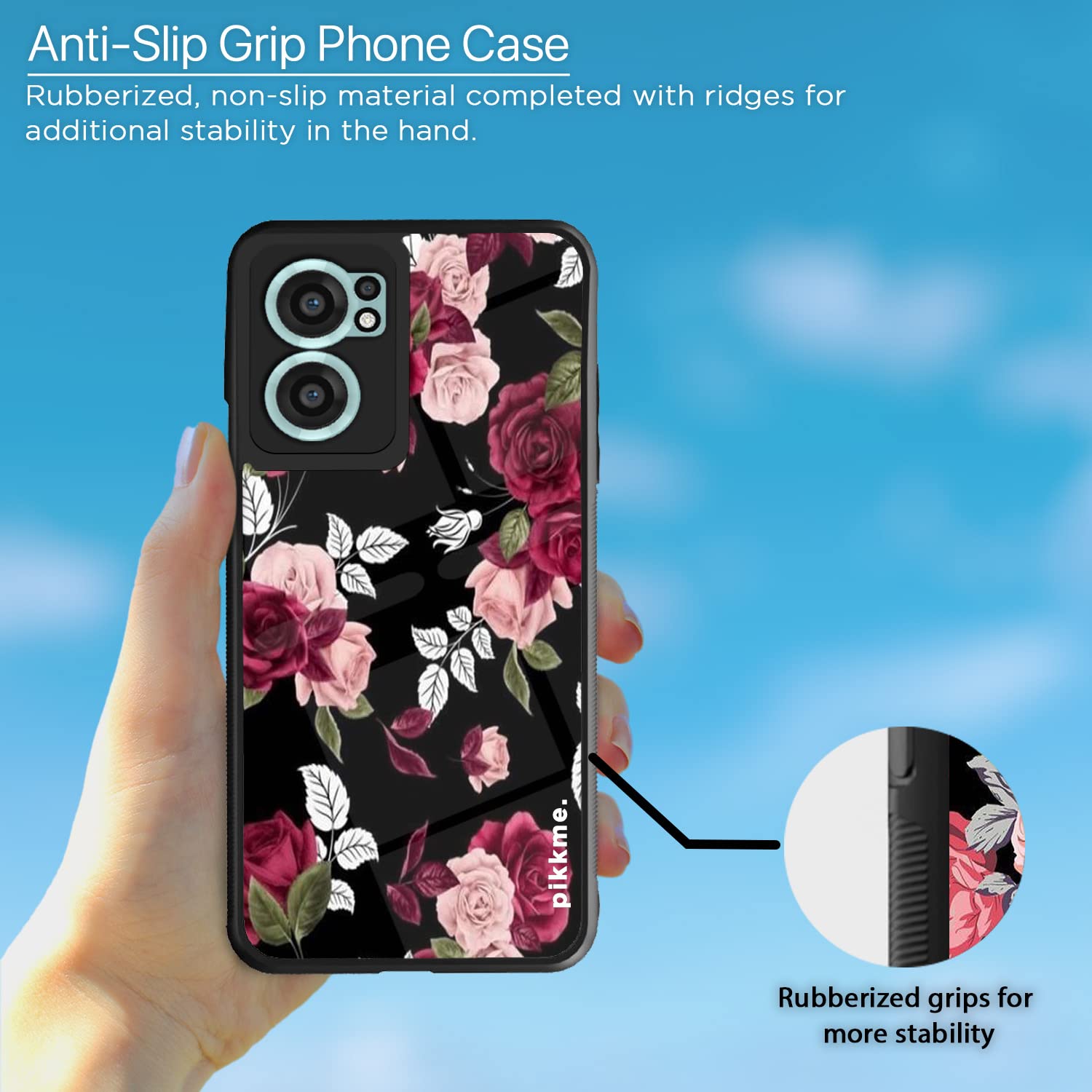 OnePlus Nord CE 2 5G Flower mobile cover by Pikkme – photo 5
