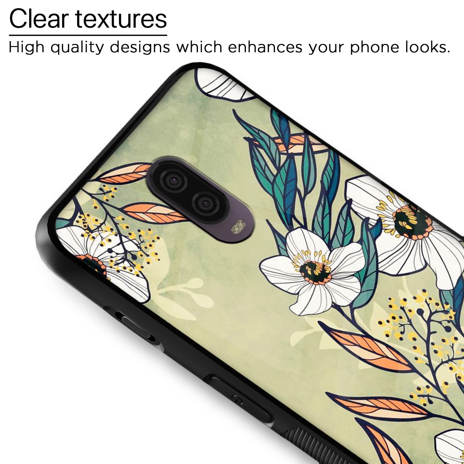 OnePlus 7 Flower phone cover by Pikkme – photo 4