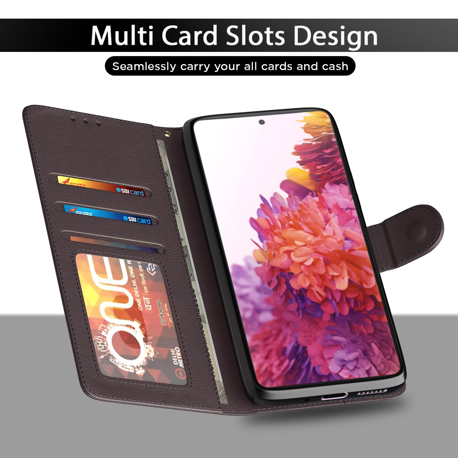 Pikkme Samsung S20 FE/S20 FE 5G coffee flip case – photo 5