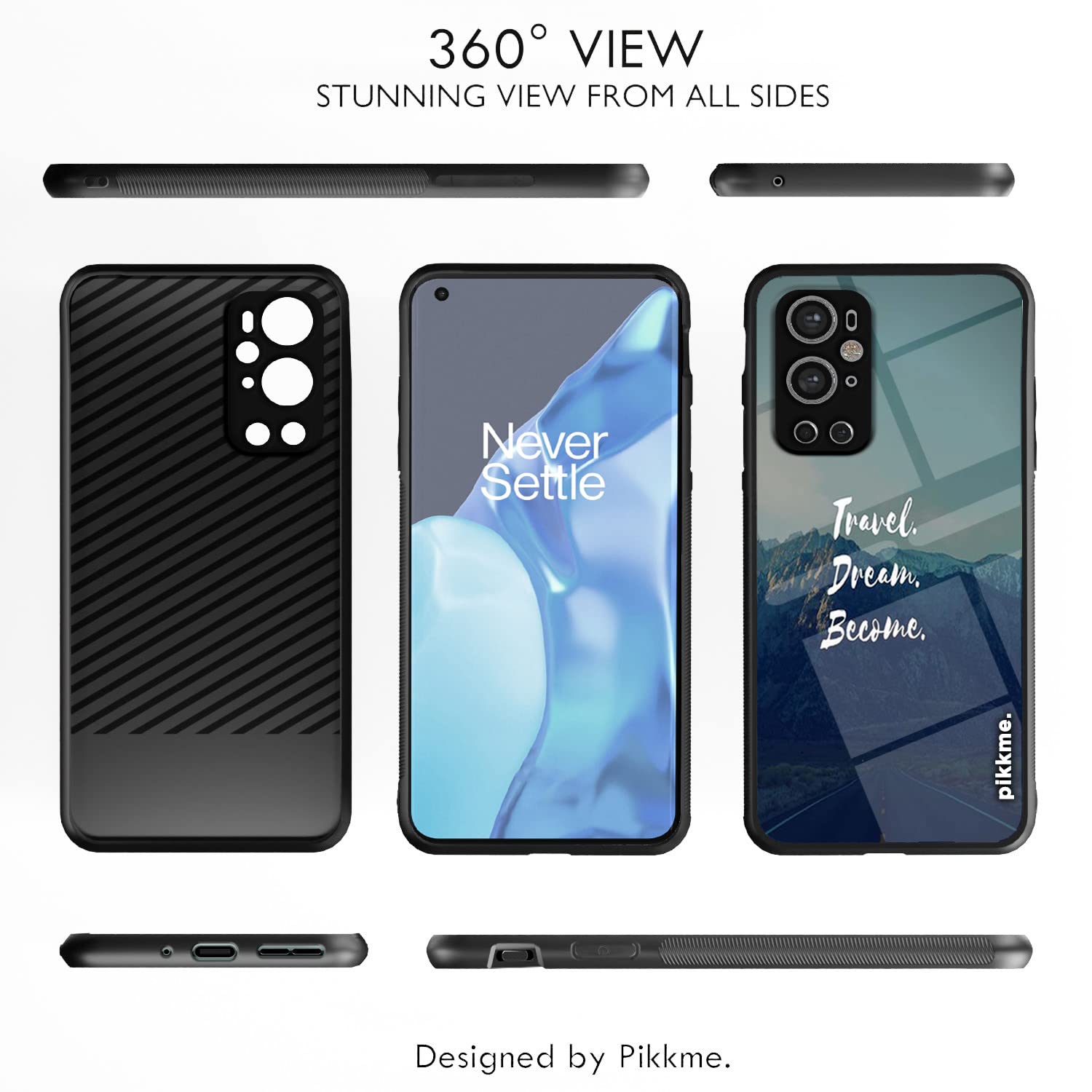 Pikkme OnePlus 9 Pro Hybrid mobile back cover – photo 2