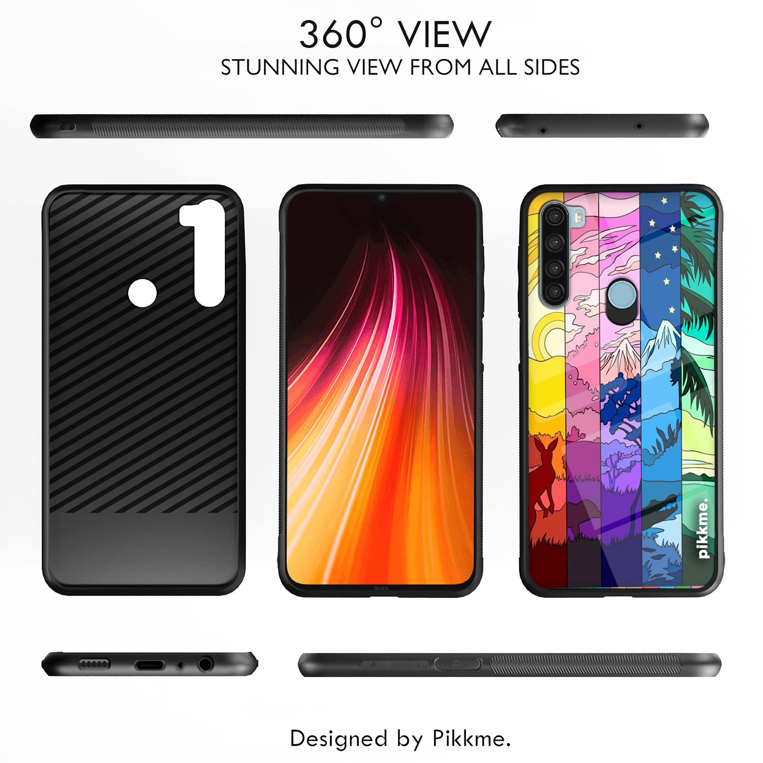 Redmi Note 8 Hybrid phone cover by Pikkme – photo 2