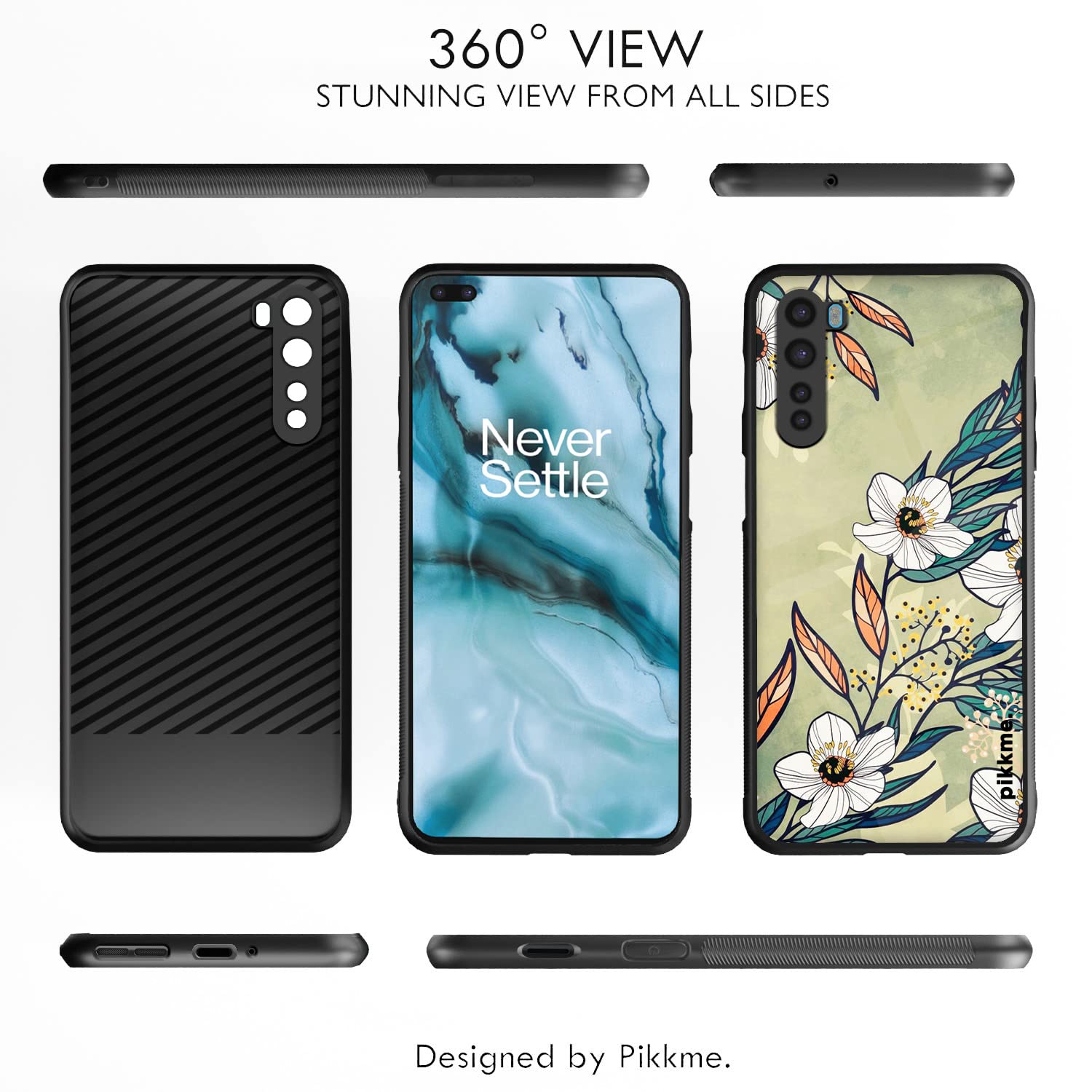 Flower Mobile back cover for OnePlus Nord – Pikkme – photo 2