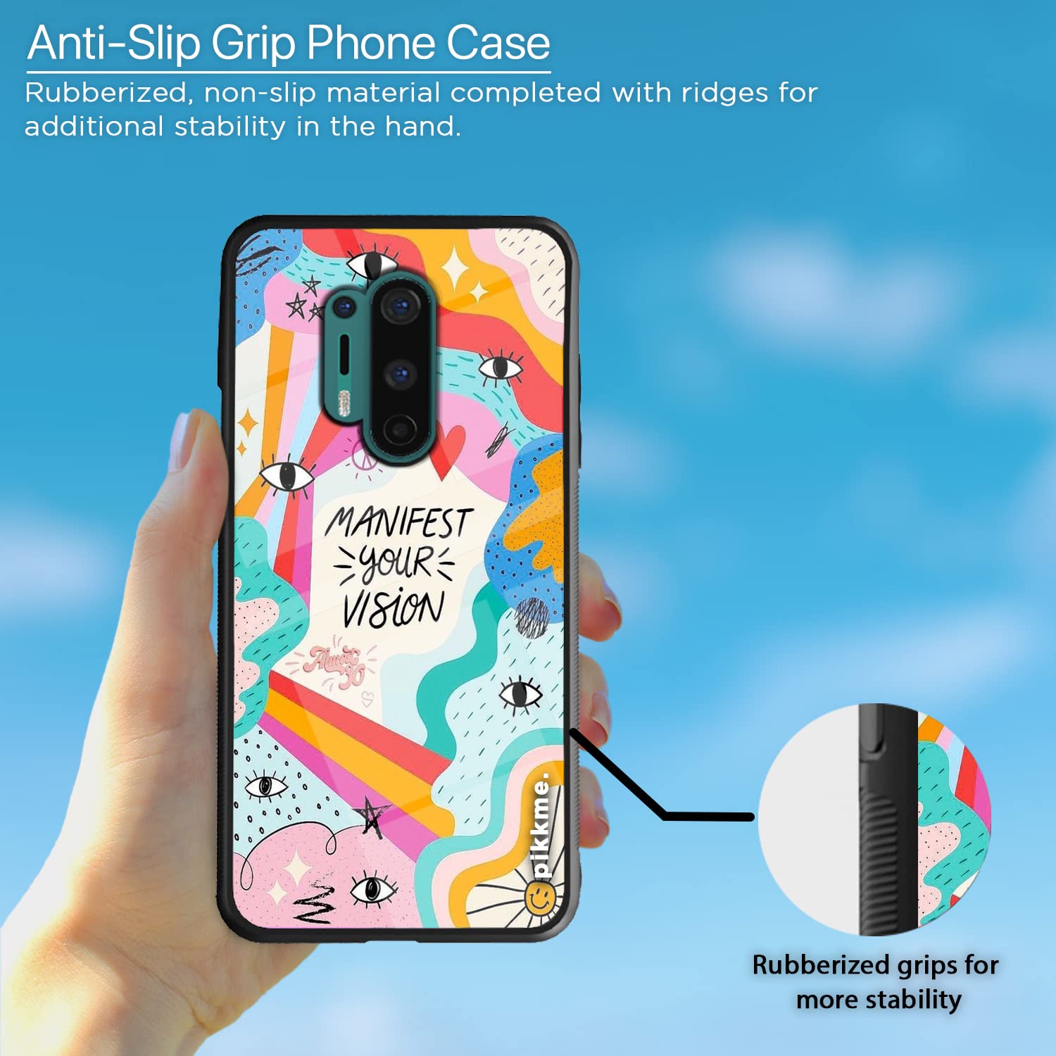 Hybrid Phone cover for OnePlus 8 Pro – Pikkme – photo 5