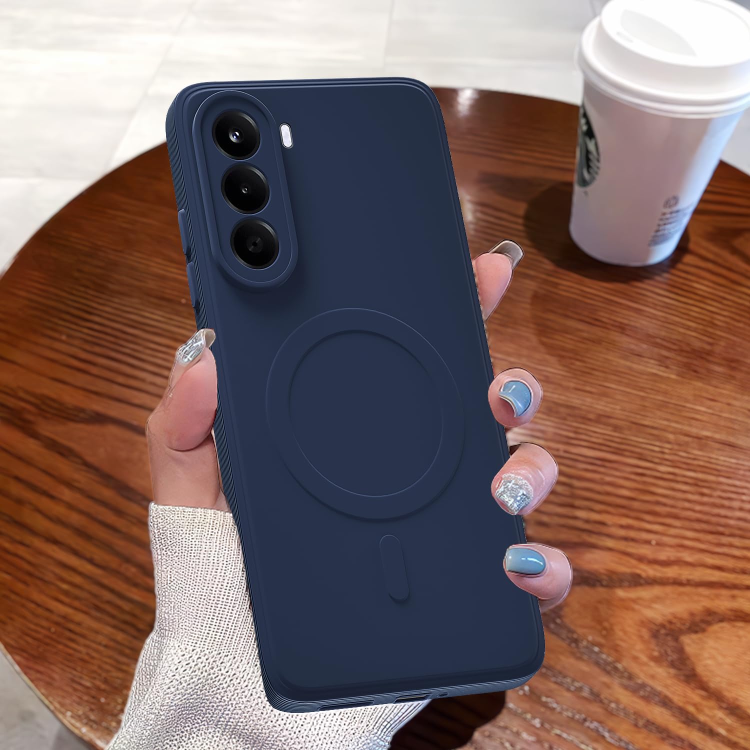 Pikkme blue mobile back cover for OnePlus Nord CE 6 Lite 5G – photo 7