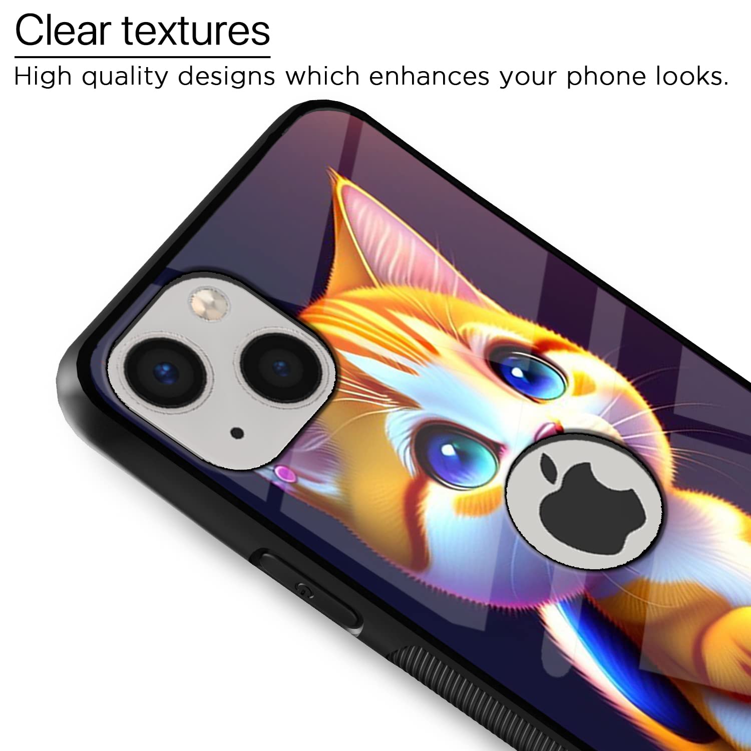 Pikkme Cat mobile back cover for iPhone 14 – photo 4