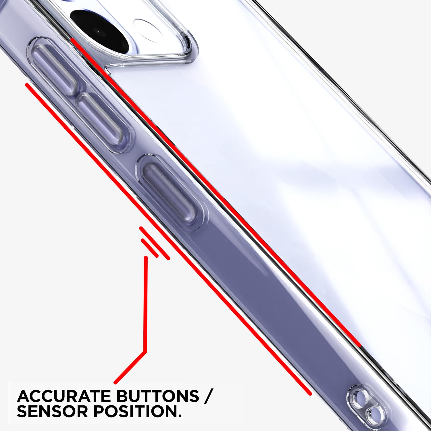Pikkme Oppo K13 5G PC + TPU Crystal Clear Back Cover (Transparent)