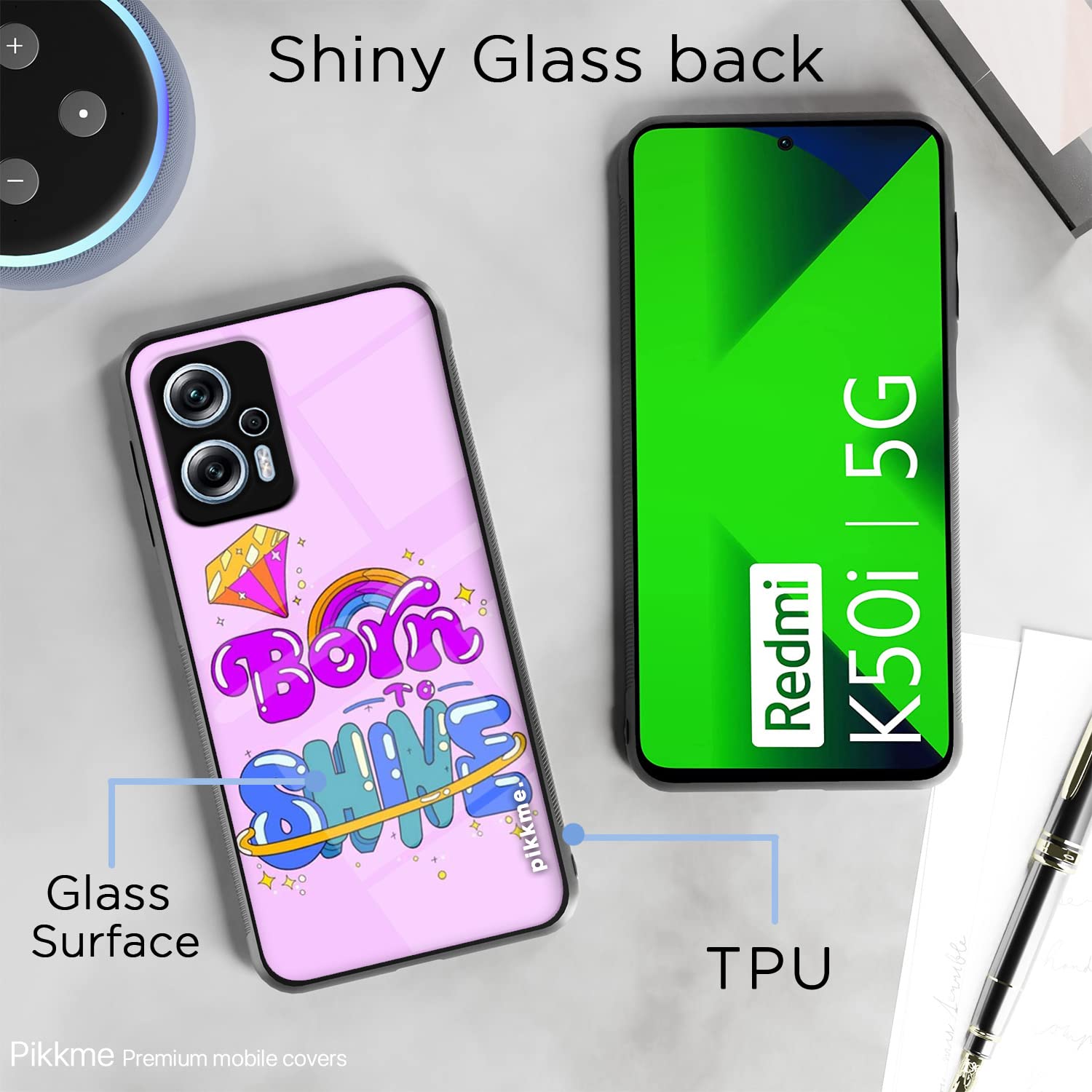 Pikkme Hybrid mobile back cover for Redmi K50i 5G – photo 3