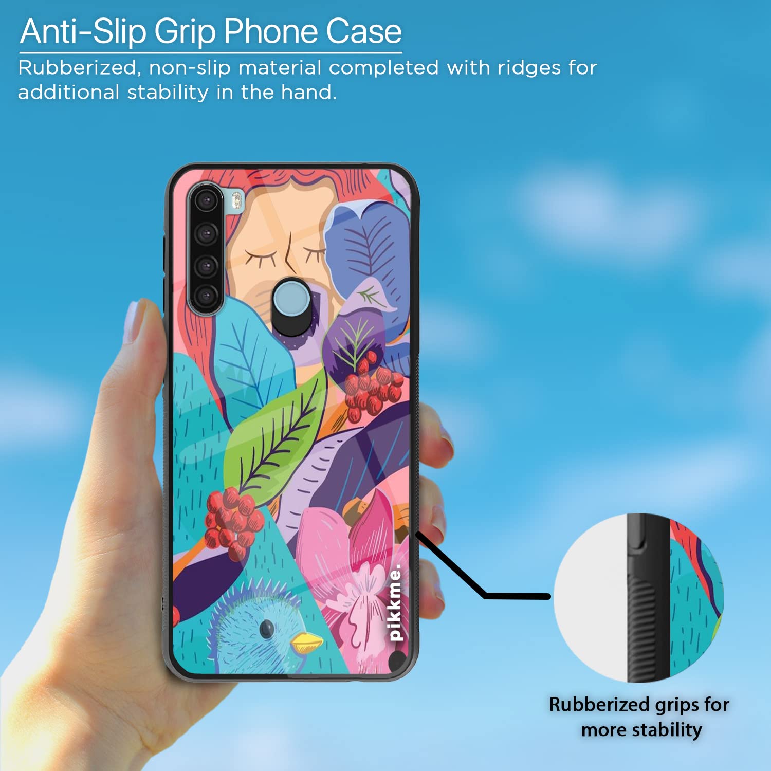 Redmi Note 8 Hybrid back cover by Pikkme – photo 5