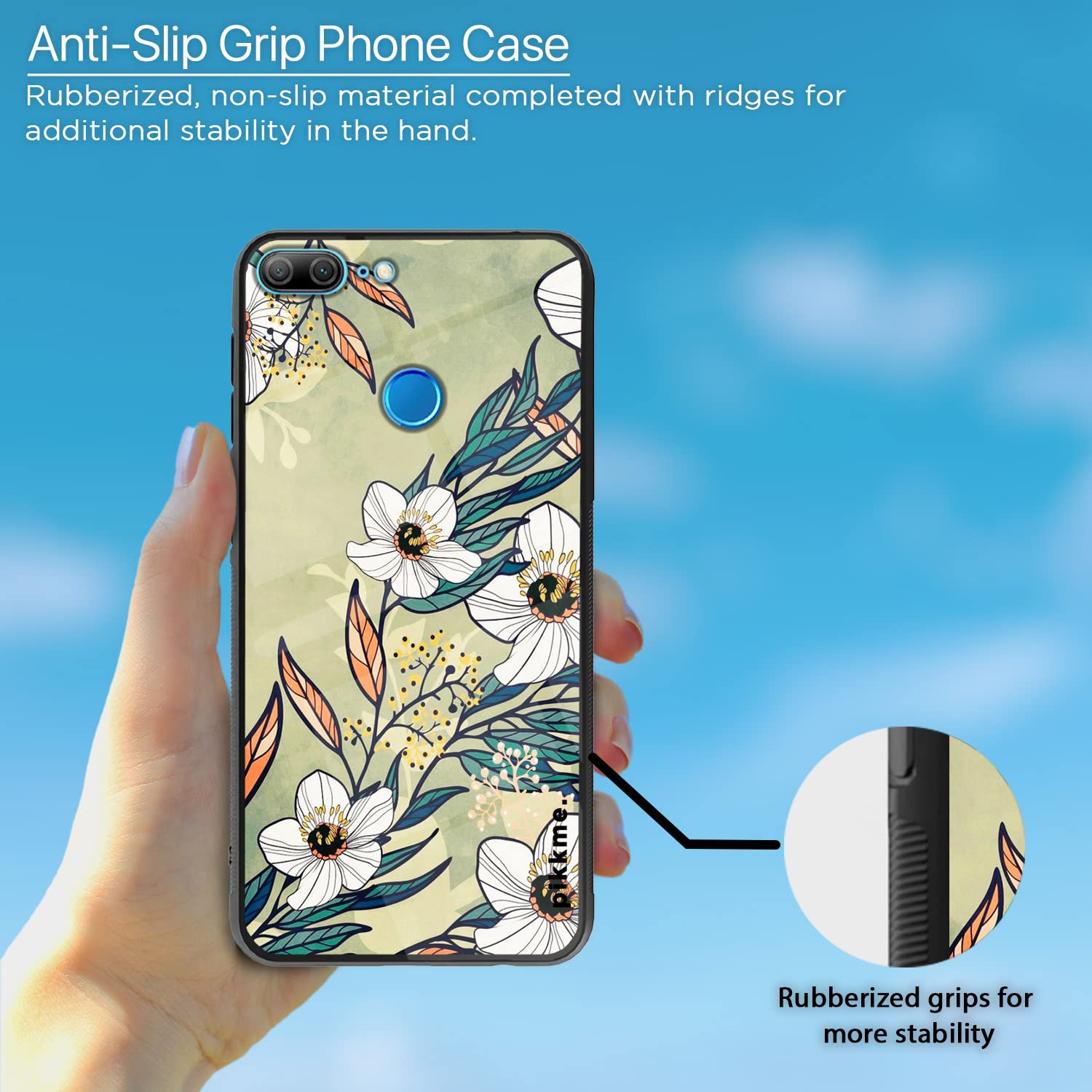 Honor 9 Lite Flower back cover by Pikkme – photo 5