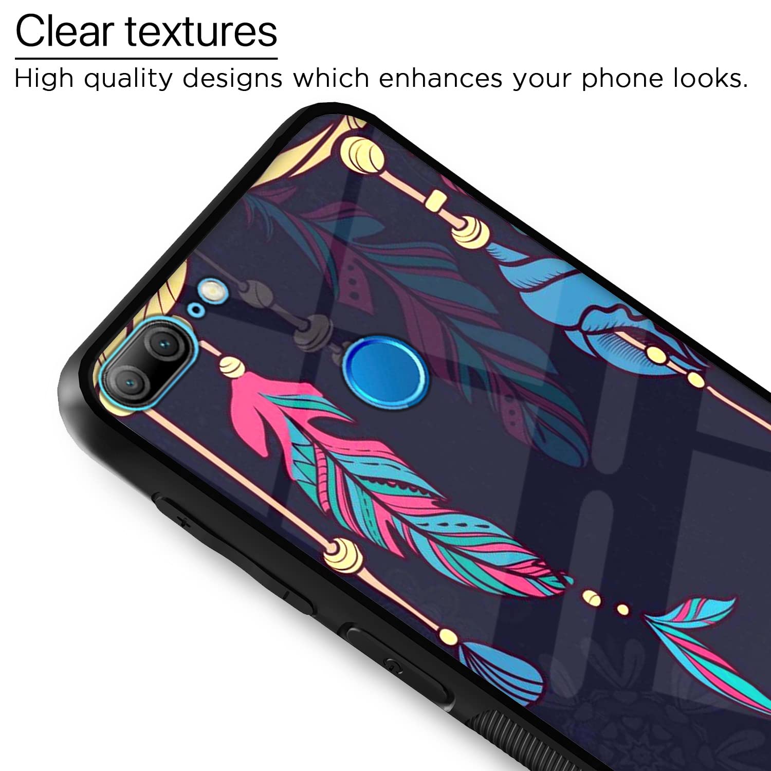Pikkme Honor 9 Lite Flower mobile back cover – photo 4