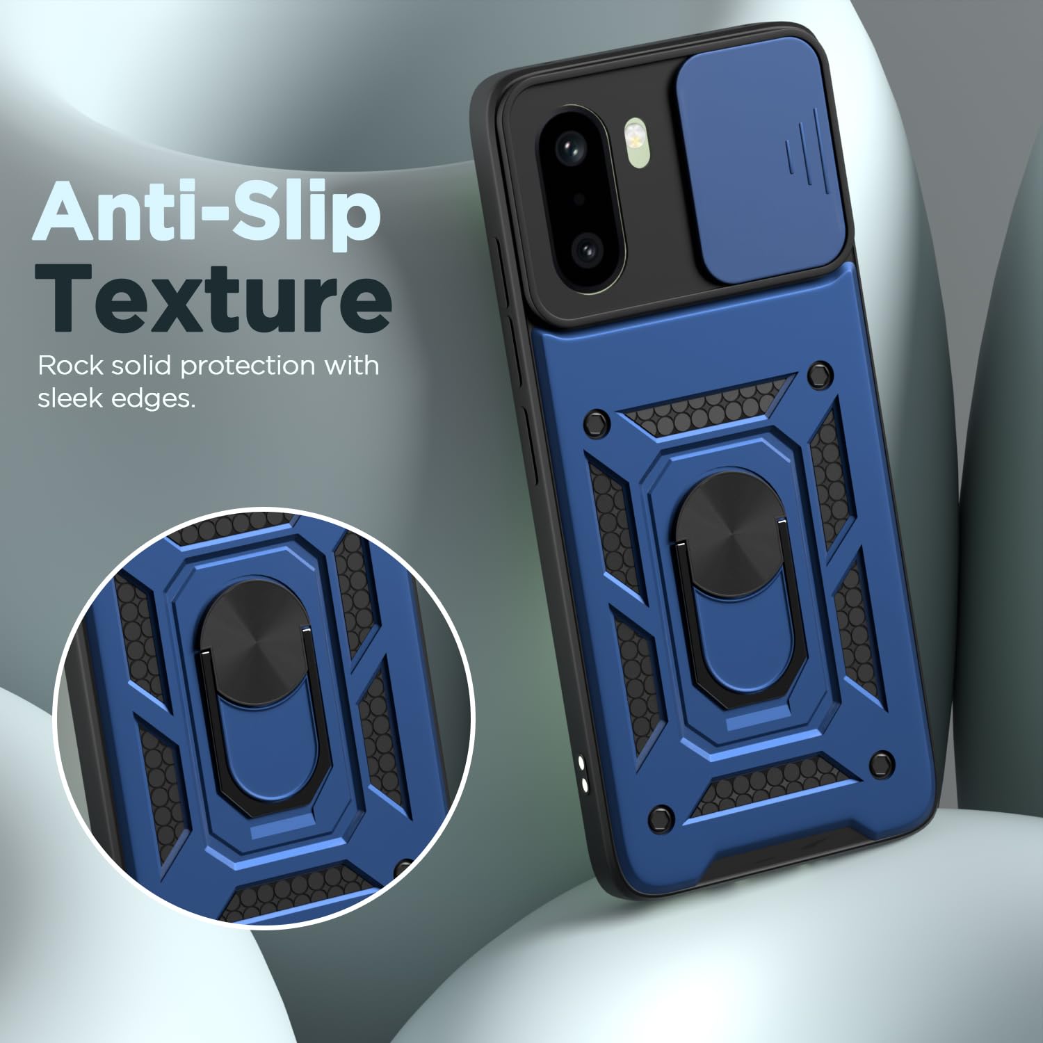 OnePlus 15R 5G/360 D10 Camera Shield mobile cover in blue by Pikkme – photo 7