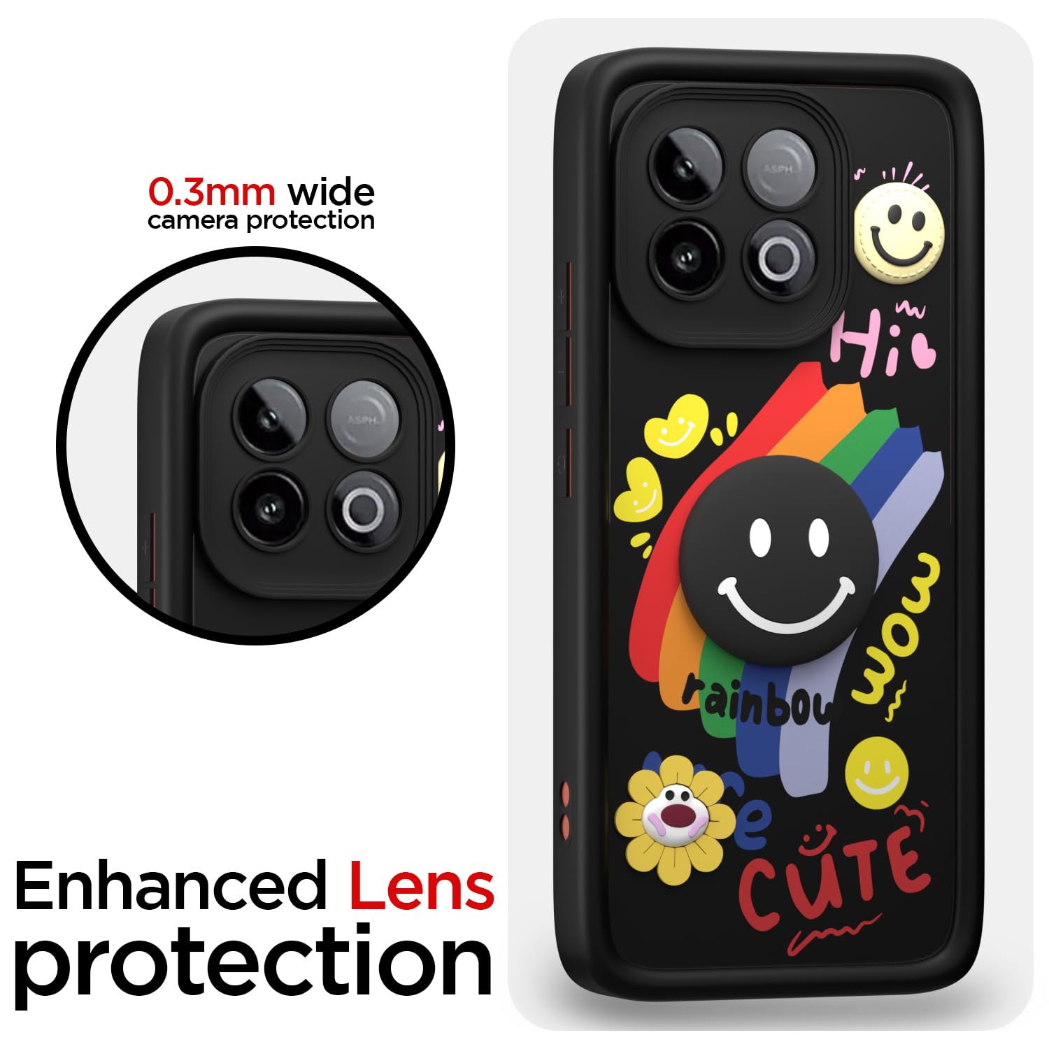 Pikkme iQOO Neo 10 5G black mobile cover – photo 5