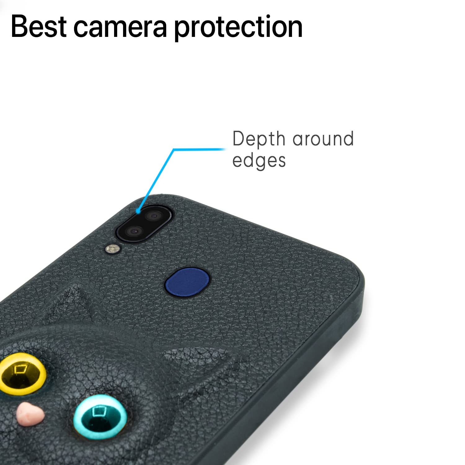 Samsung M20 back cover in black by Pikkme – photo 6