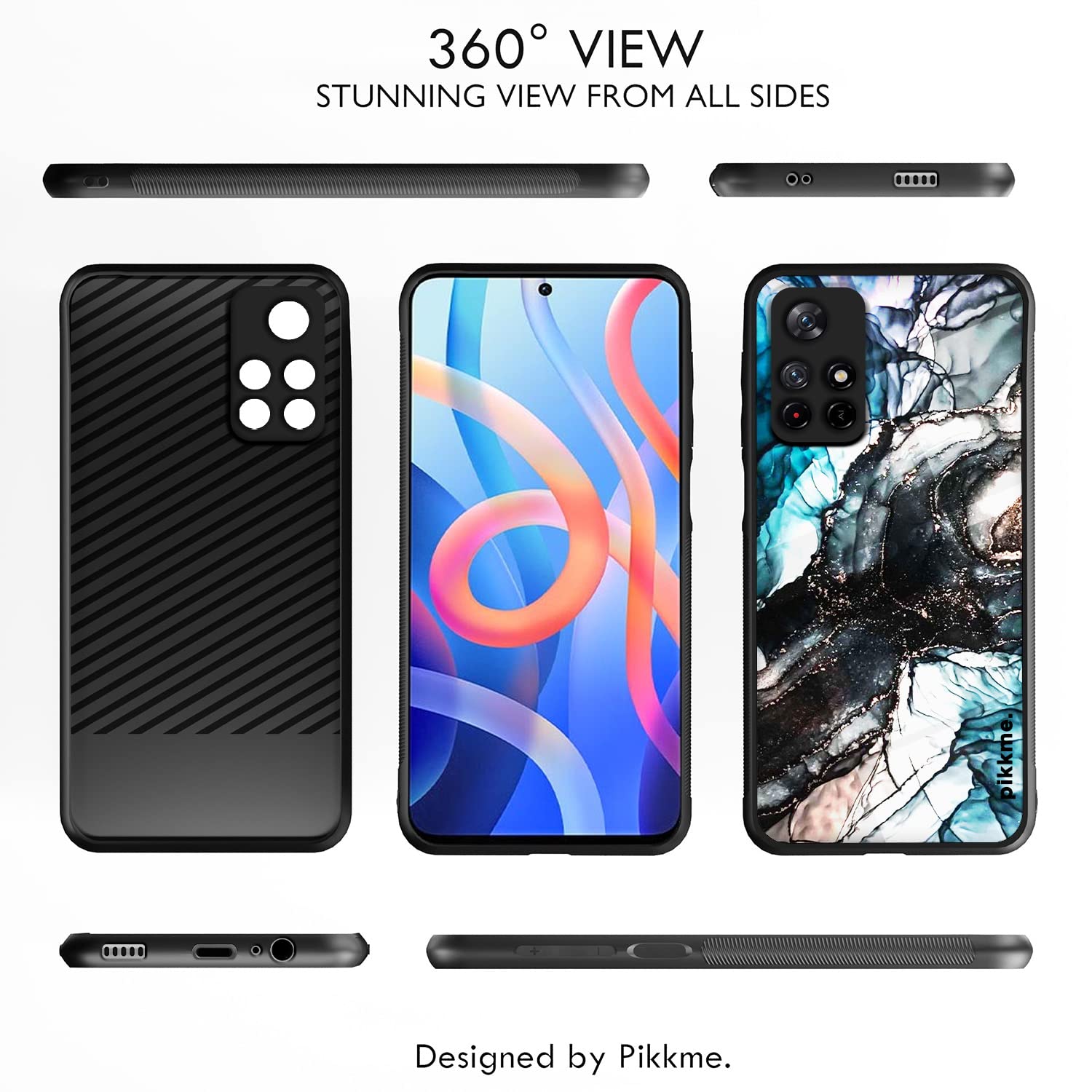 Pikkme Hybrid phone cover for Redmi Note 11T/Poco M4 Pro 5G – photo 2