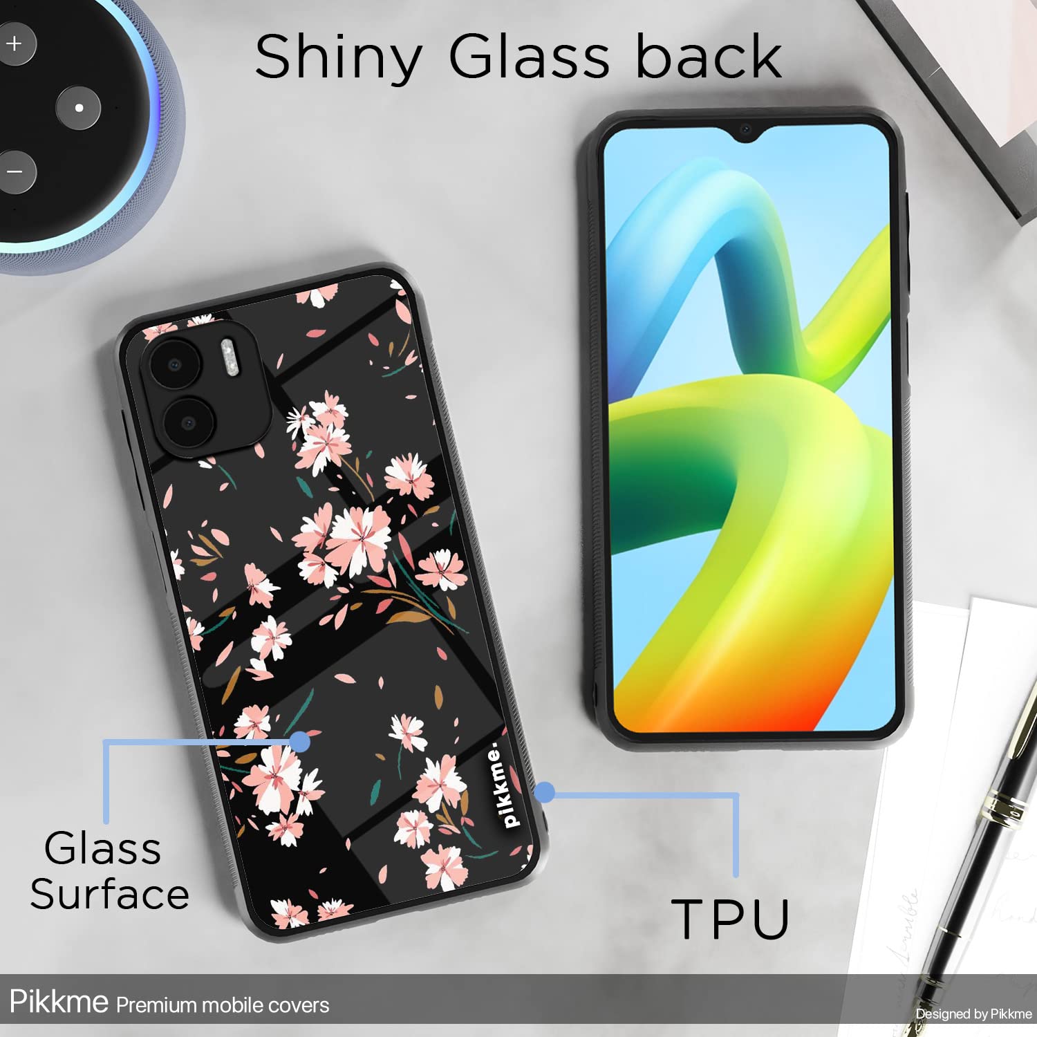 Pikkme Flower back cover for Redmi A1/A2 – photo 3