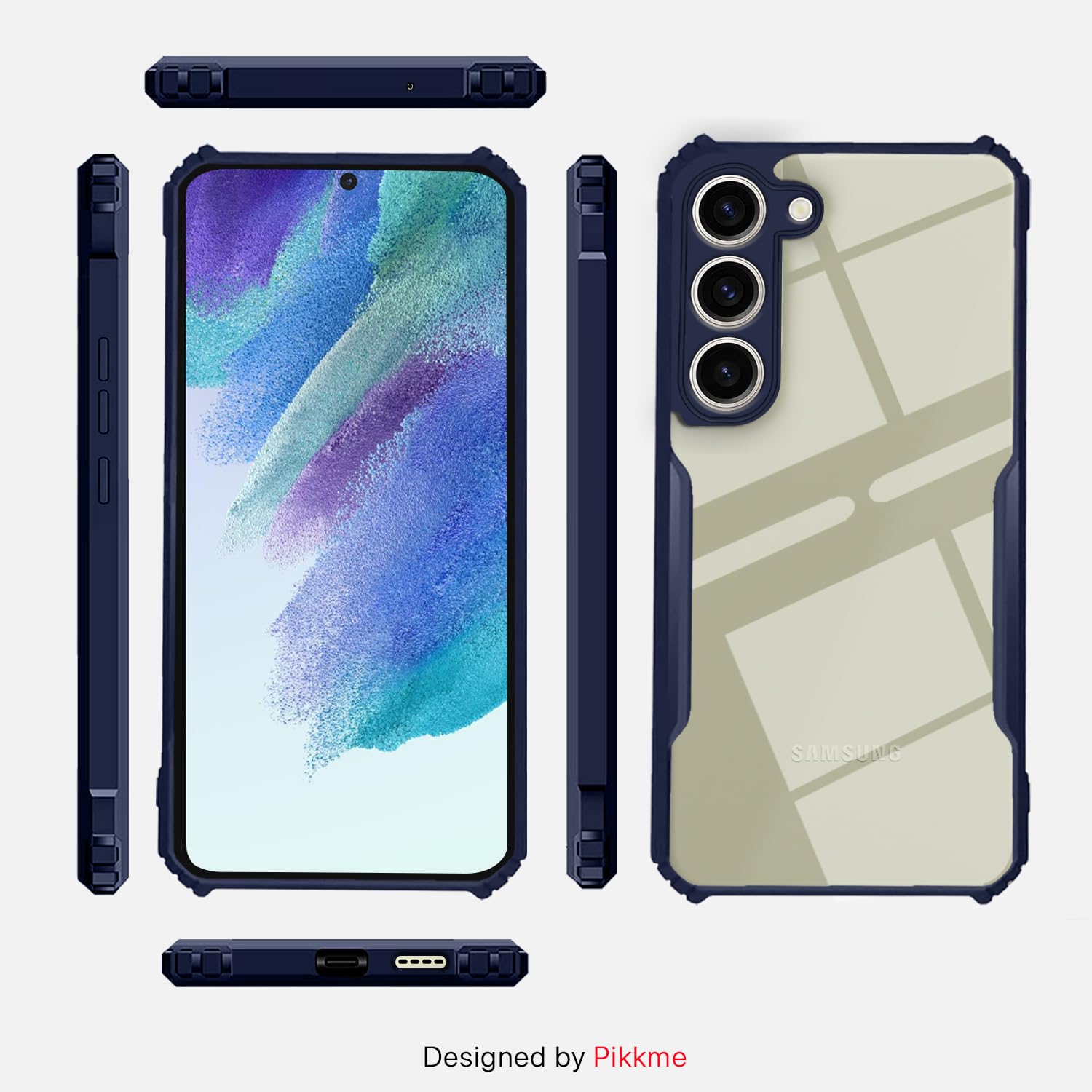 Pikkme Samsung S21 FE 5G Eagle blue mobile back cover – photo 3