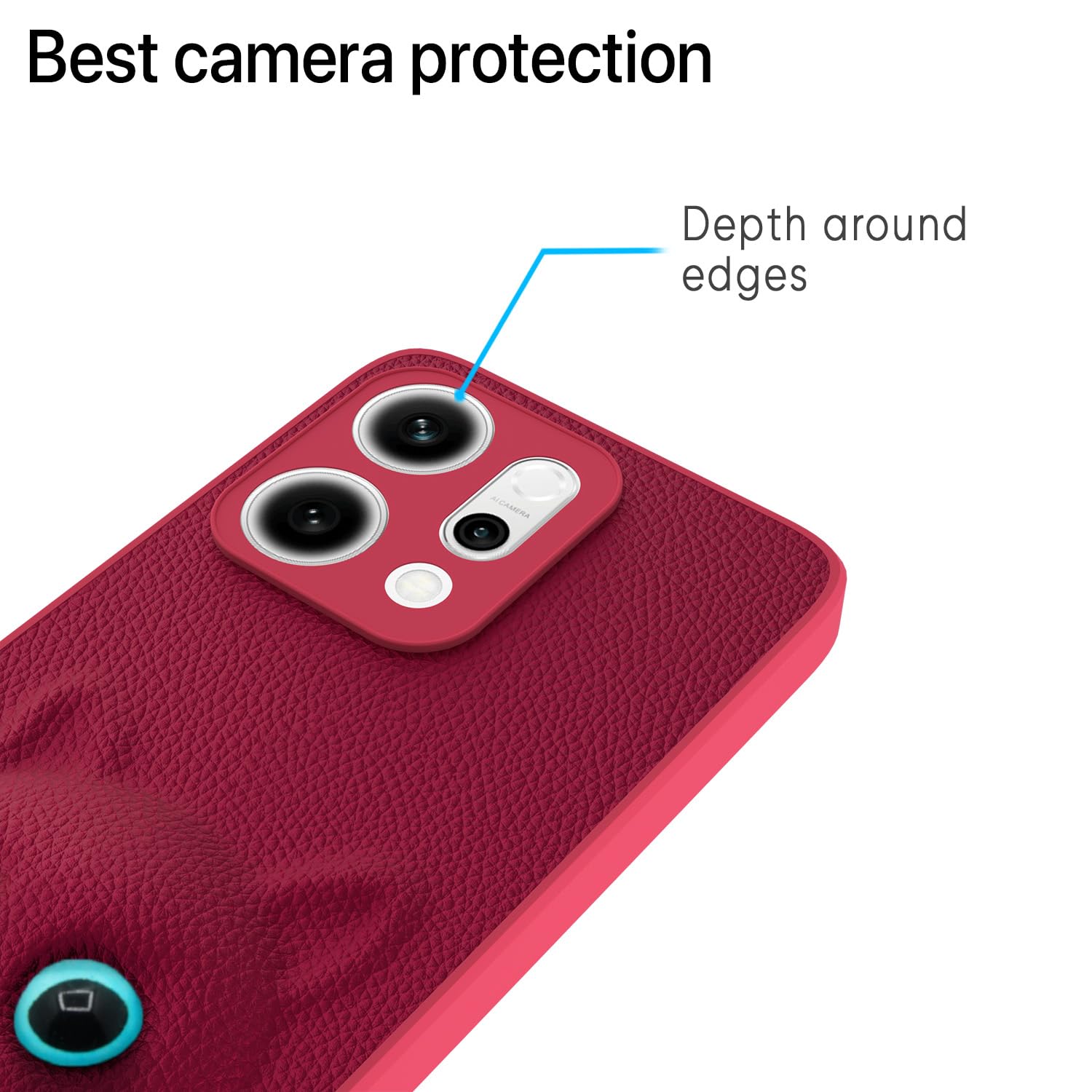 Pikkme pink Cat mobile cover for Oppo Reno 14 5G – photo 5