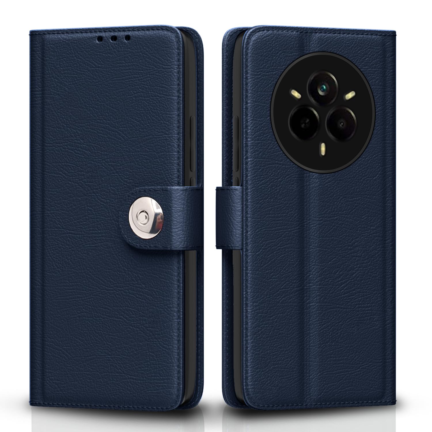 Realme 14 Pro 5G flip case in blue by Pikkme