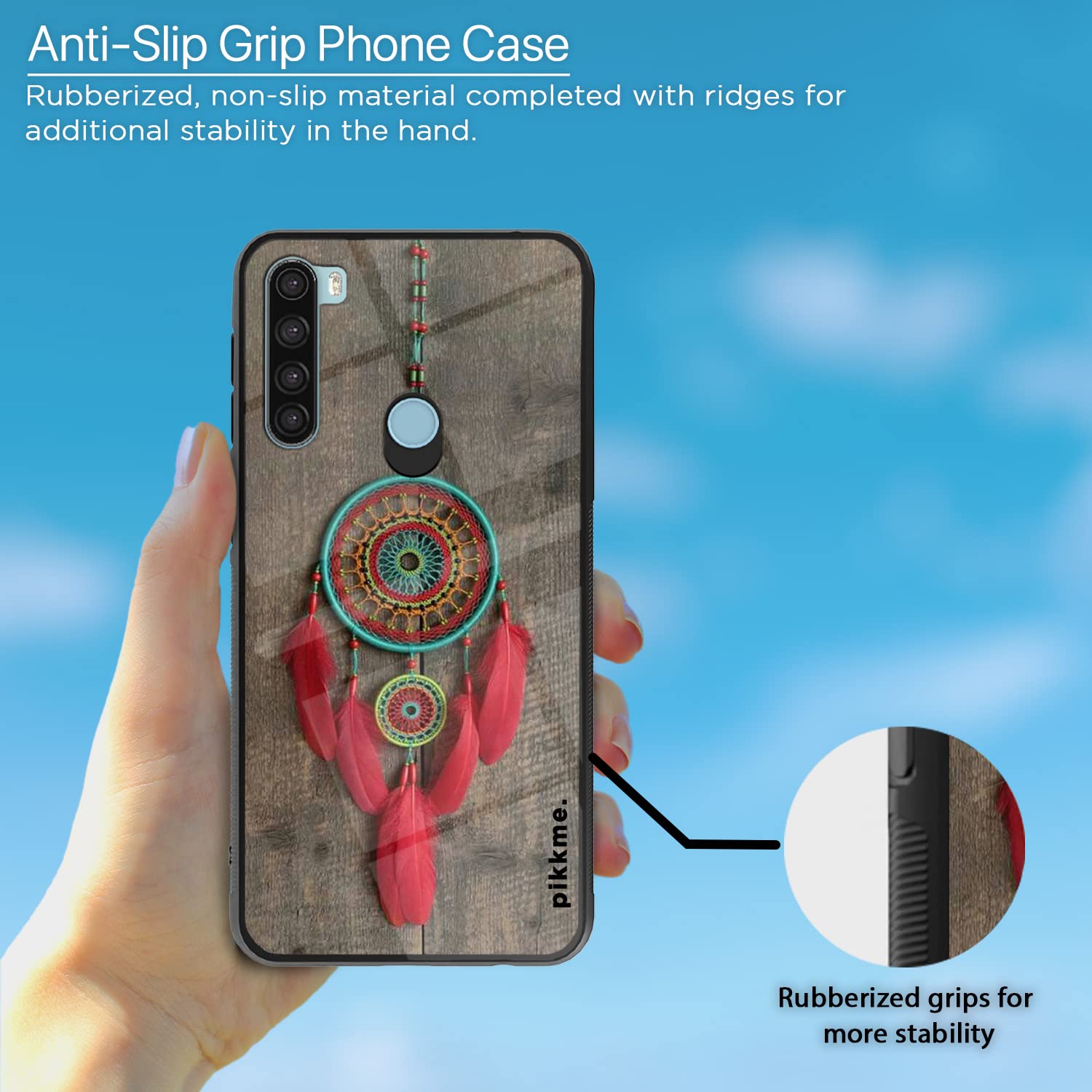 Redmi Note 8 Flower phone cover by Pikkme – photo 5