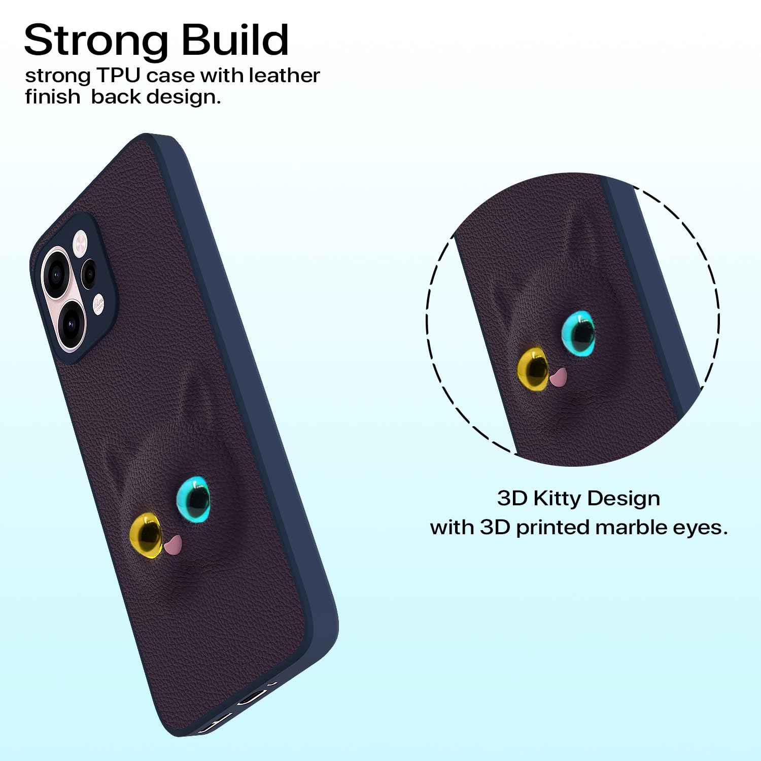 Pikkme purple mobile back cover for iQOO Z9s/Vivo V40e 5G – photo 2