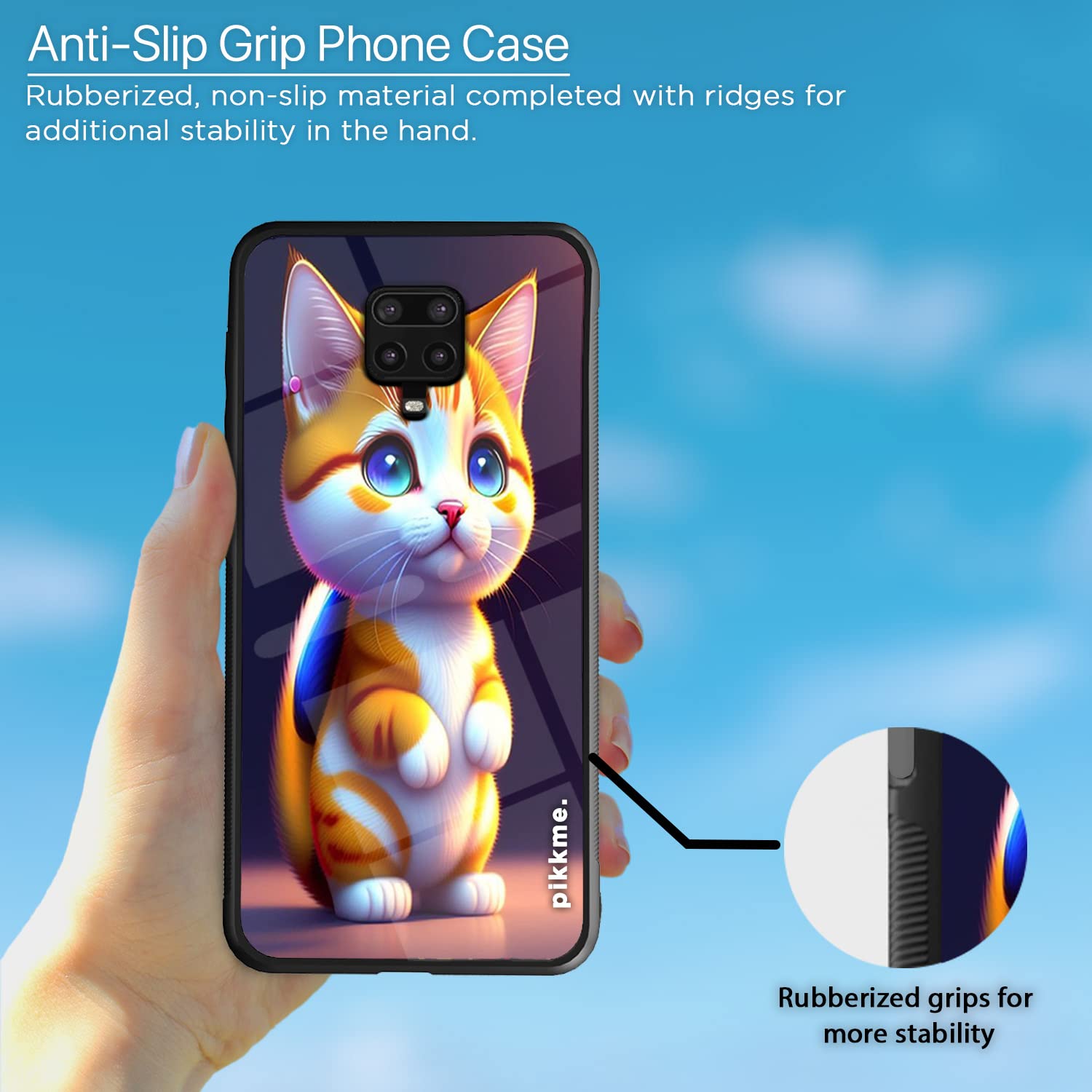 Redmi Note 9 Pro/Note 9 Pro Max/Note 10 Lite Cat mobile back cover by Pikkme – photo 5