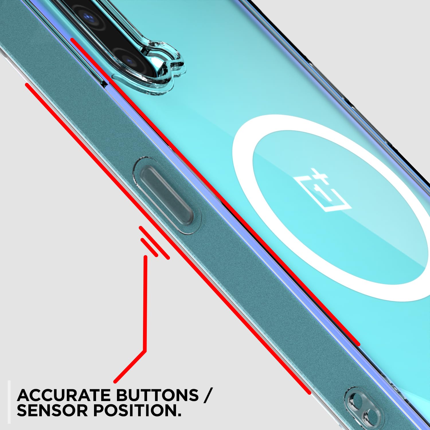Transparent mag-safe mobile back cover for OnePlus Nord CE 5G – Pikkme – photo 6