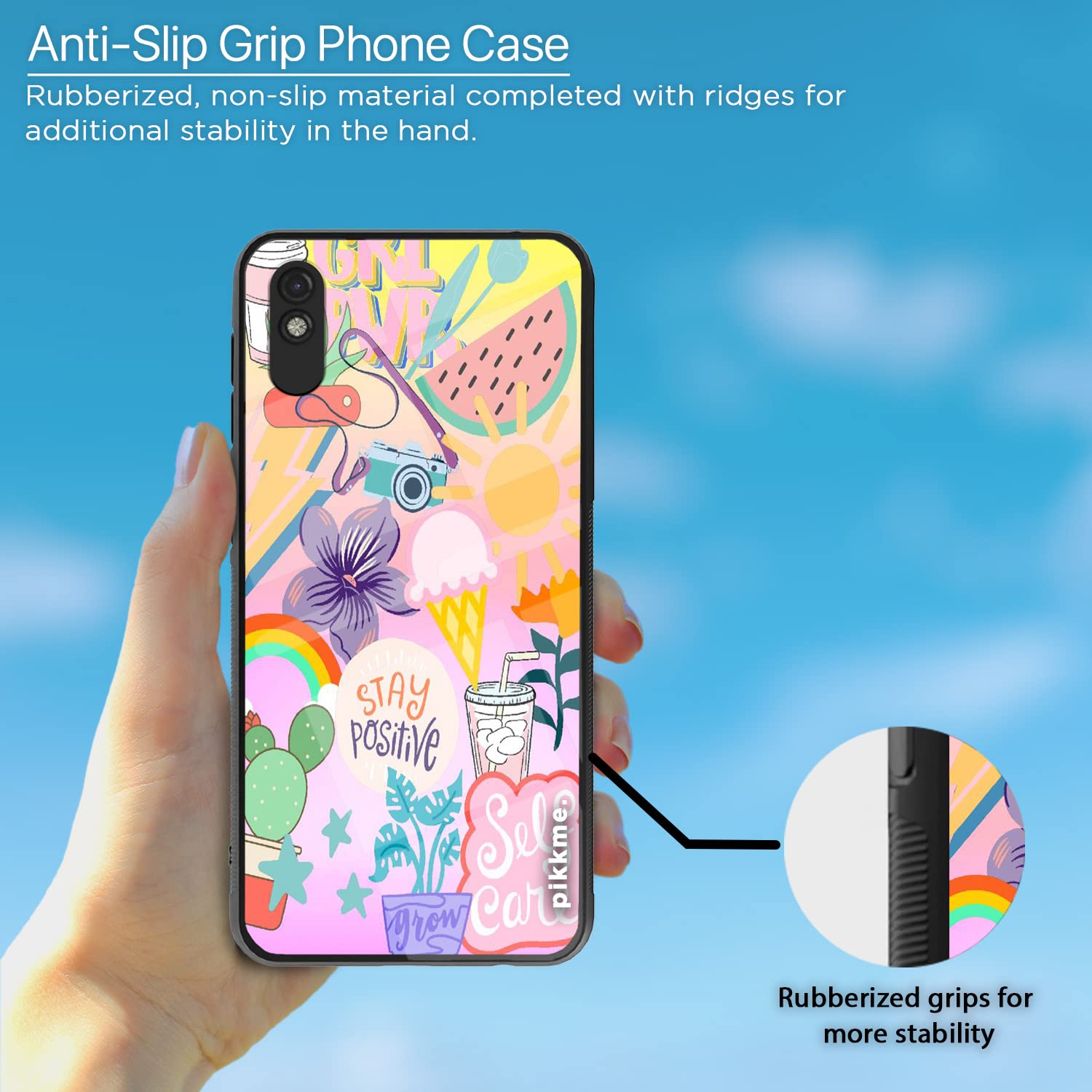Pikkme Redmi 9A/9i/9A Sport Hybrid mobile back cover – photo 5