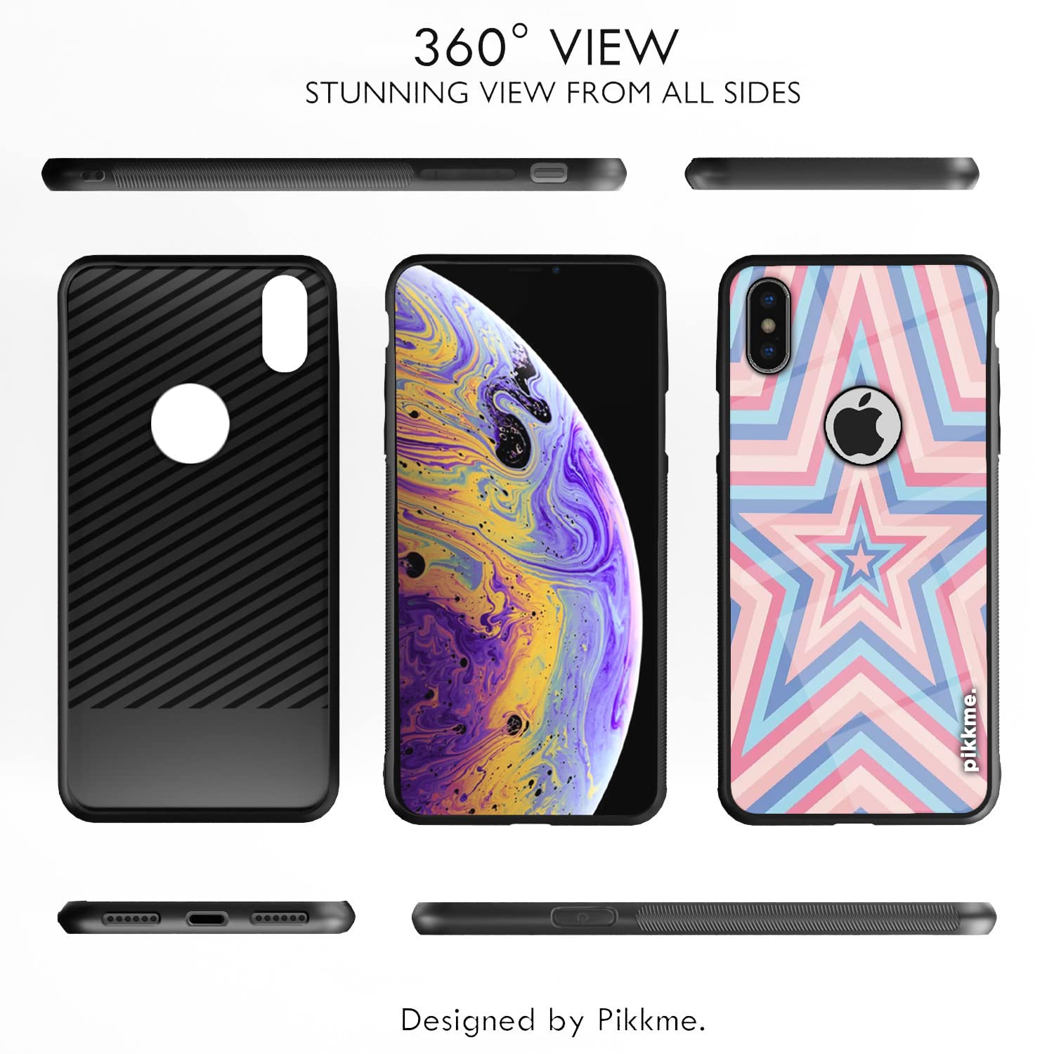 iPhone X/XS Hybrid mobile back cover by Pikkme – photo 2