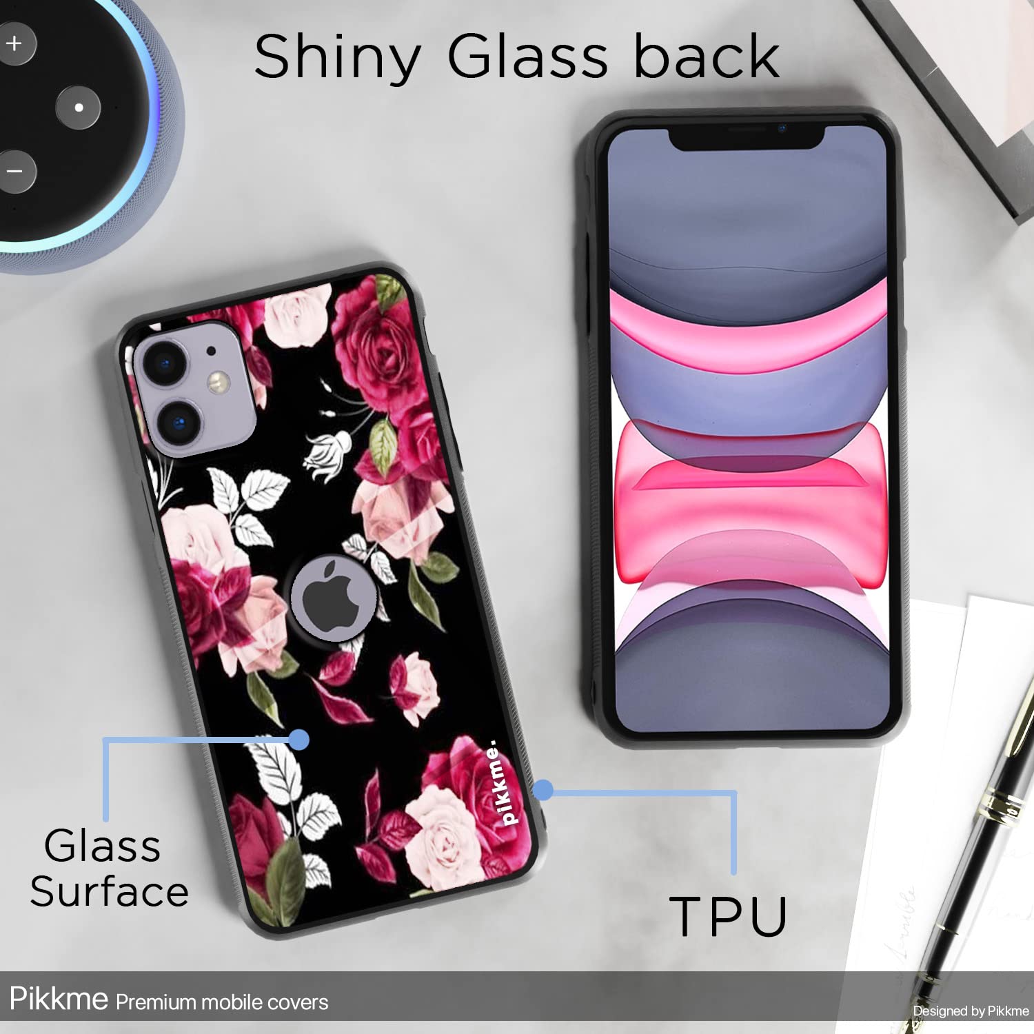 Pikkme iPhone 11 Flower mobile cover – photo 3