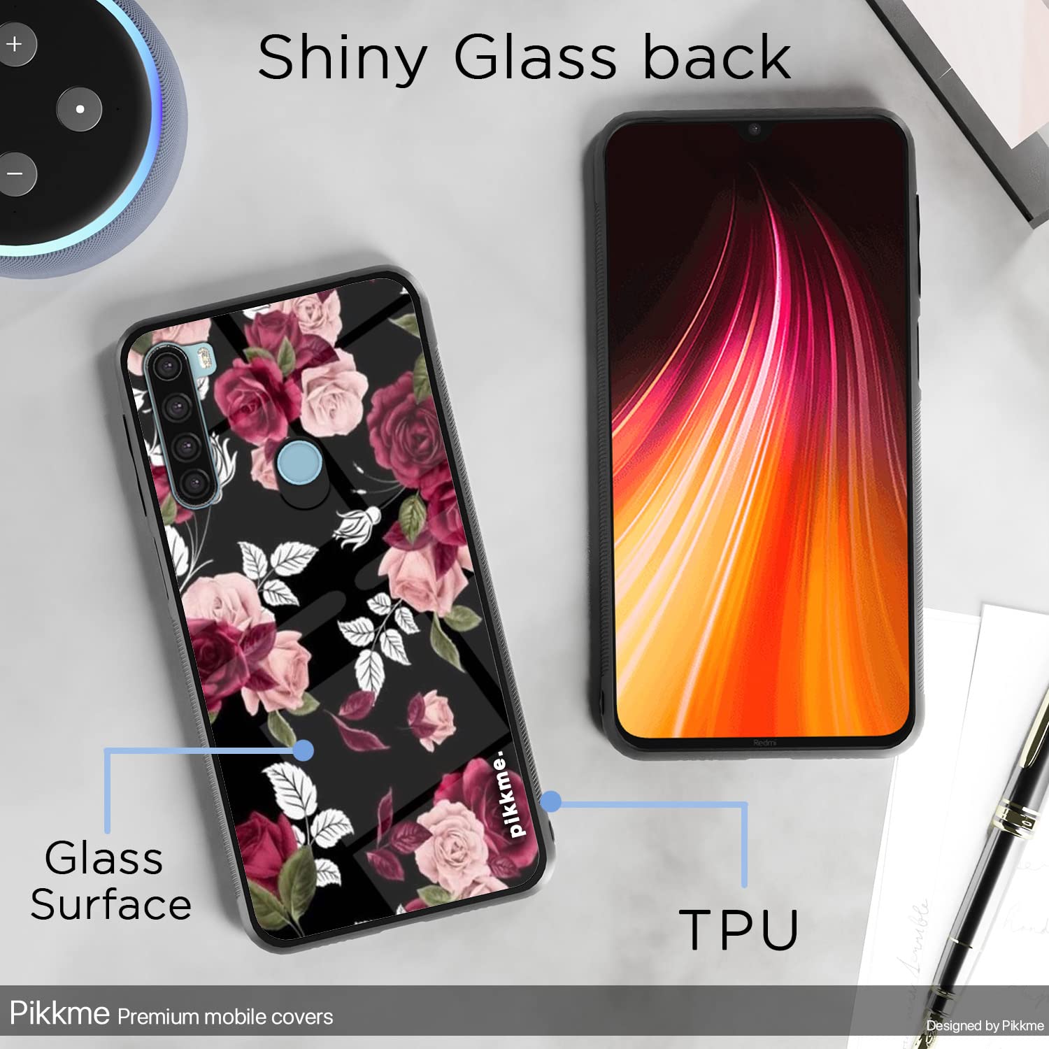Flower Phone cover for Redmi Note 8 – Pikkme – photo 3