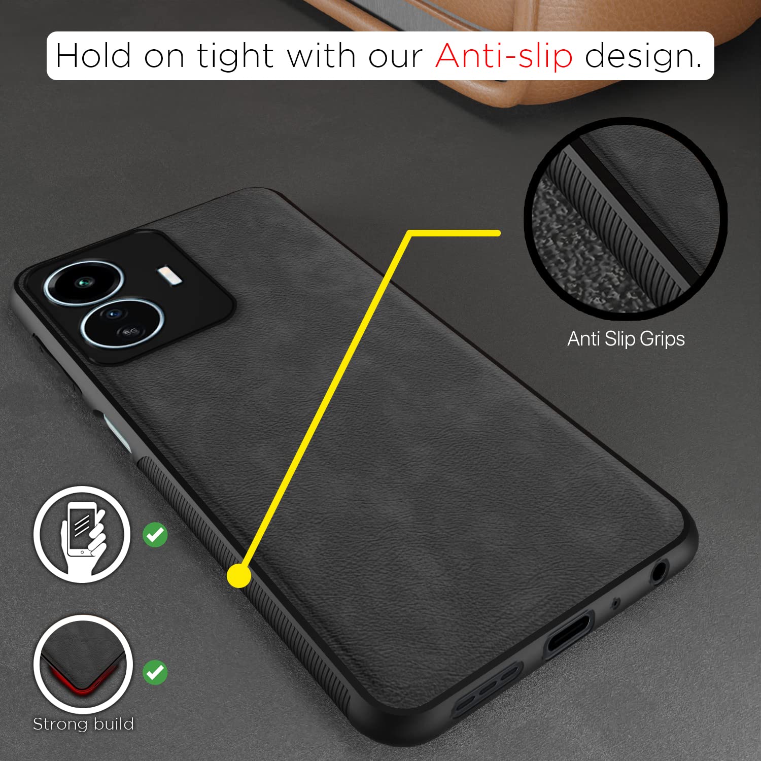 Pikkme grey mobile cover for iQOO Z6 Lite 5G – photo 5