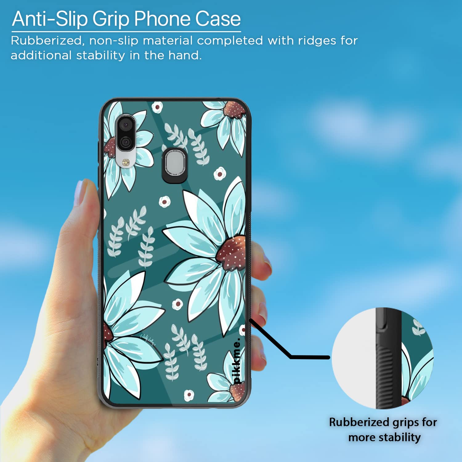 Pikkme Flower back cover for Samsung A20/A30/M10s – photo 5