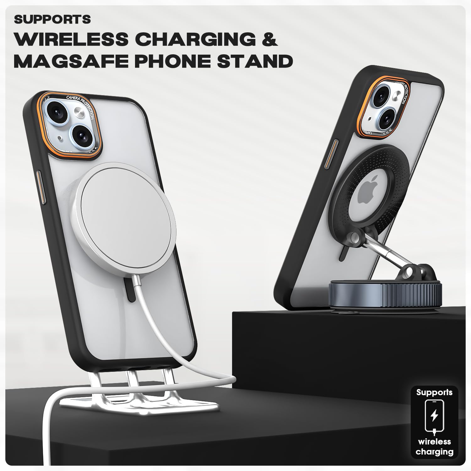 iPhone 15 back cover in black mag-safe by Pikkme – photo 5