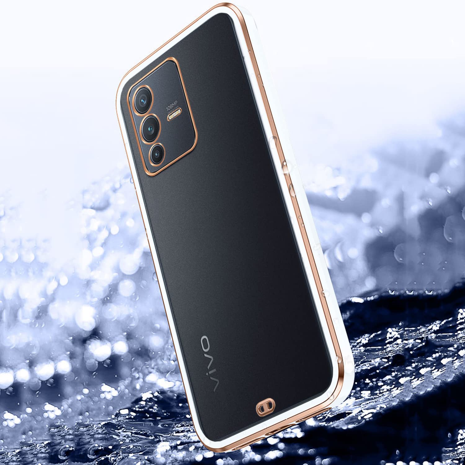 Vivo V23 Pro 5G phone cover in white by Pikkme – photo 2