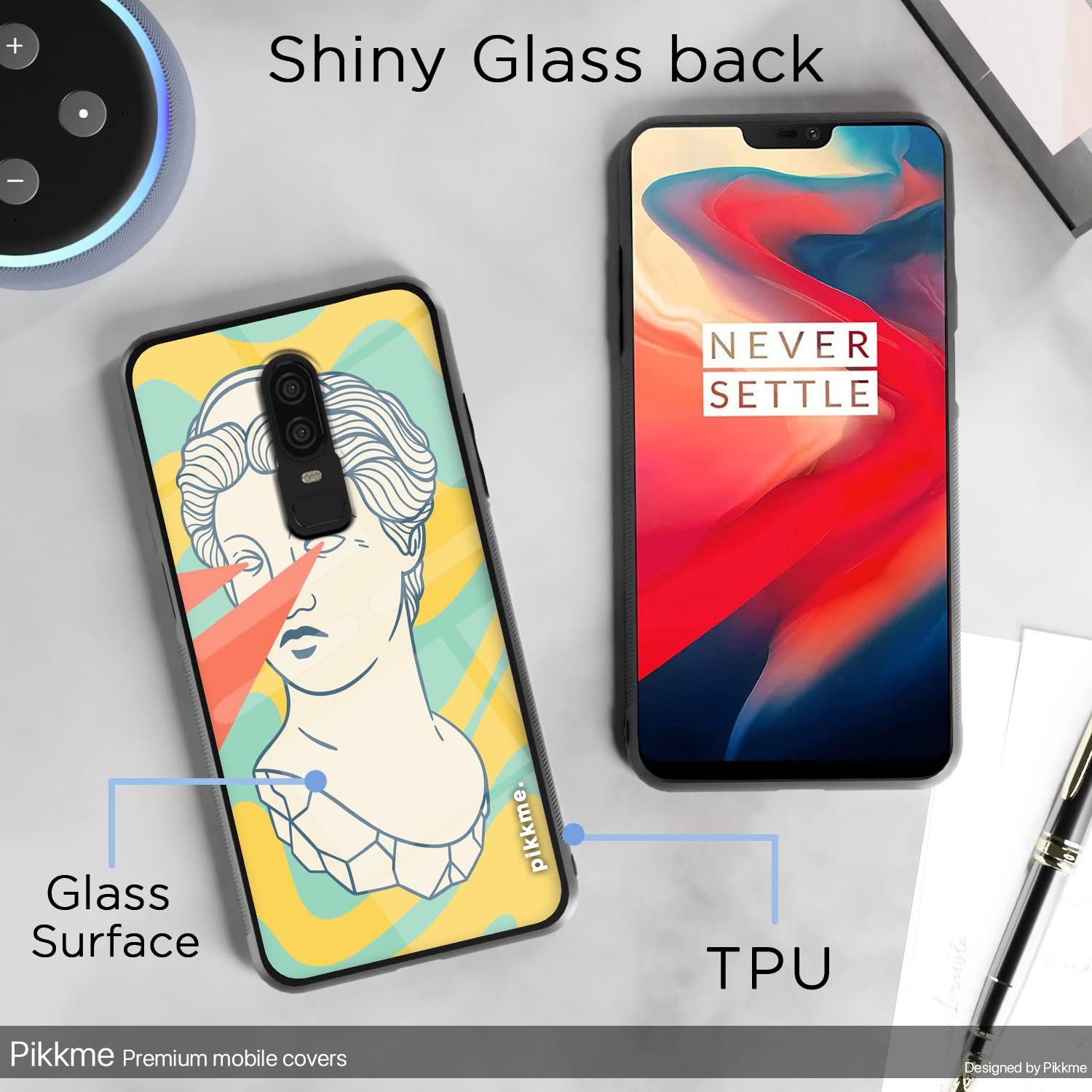 OnePlus 6 Hybrid mobile back cover by Pikkme – photo 3