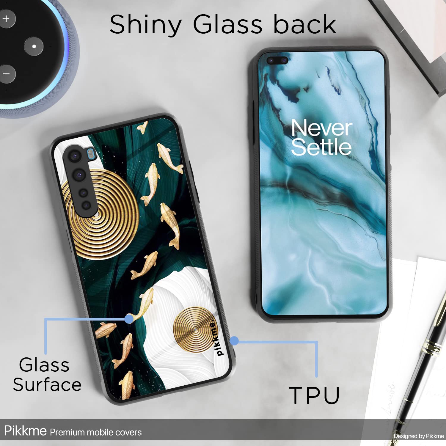 Pikkme OnePlus Nord Flower mobile back cover – photo 3