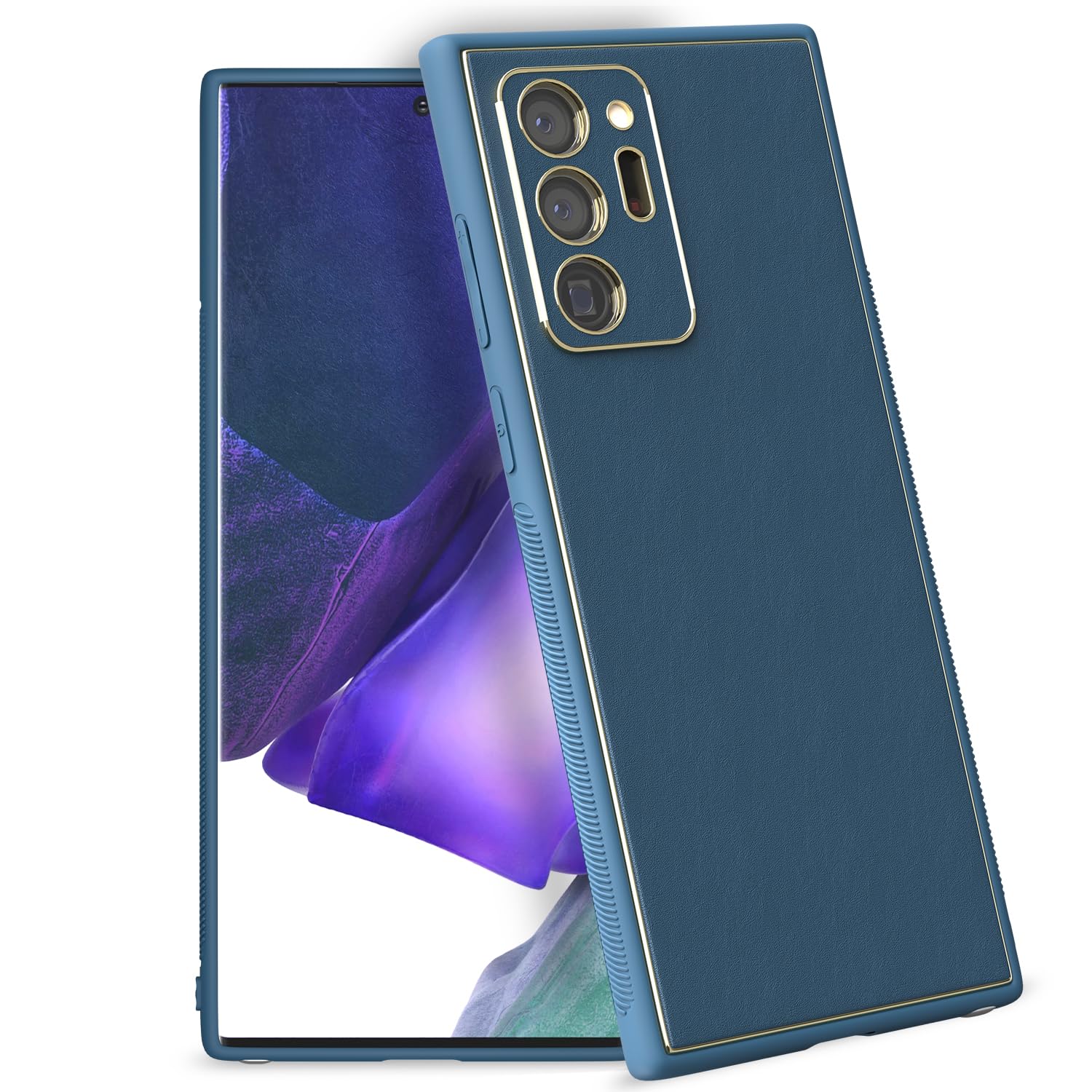 Pikkme blue Chrome mobile cover for Samsung Note 20 Ultra 5G