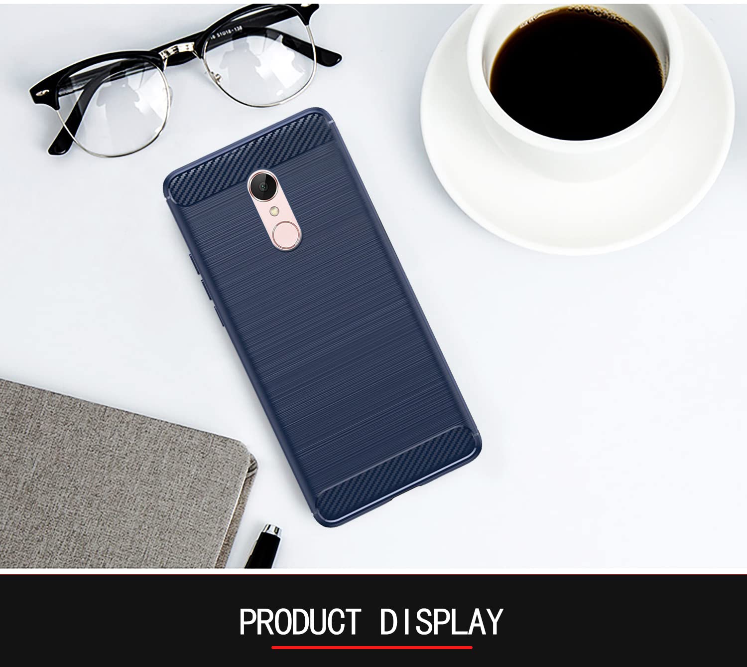Pikkme Redmi Note 5 Hybrid blue back cover – photo 2