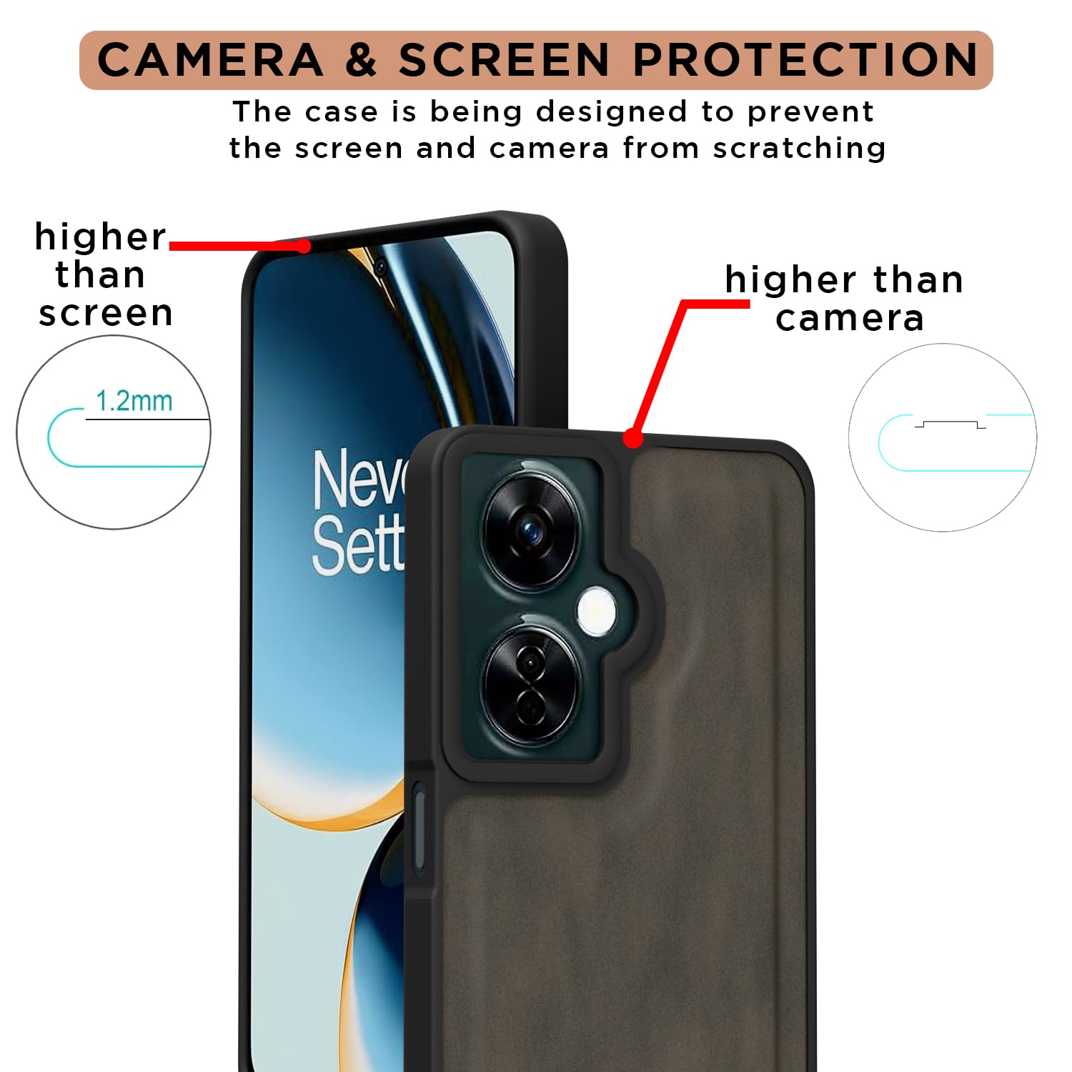 OnePlus Nord CE 3 Lite/Nord N30 5G Leather back cover in brown by Pikkme – photo 4