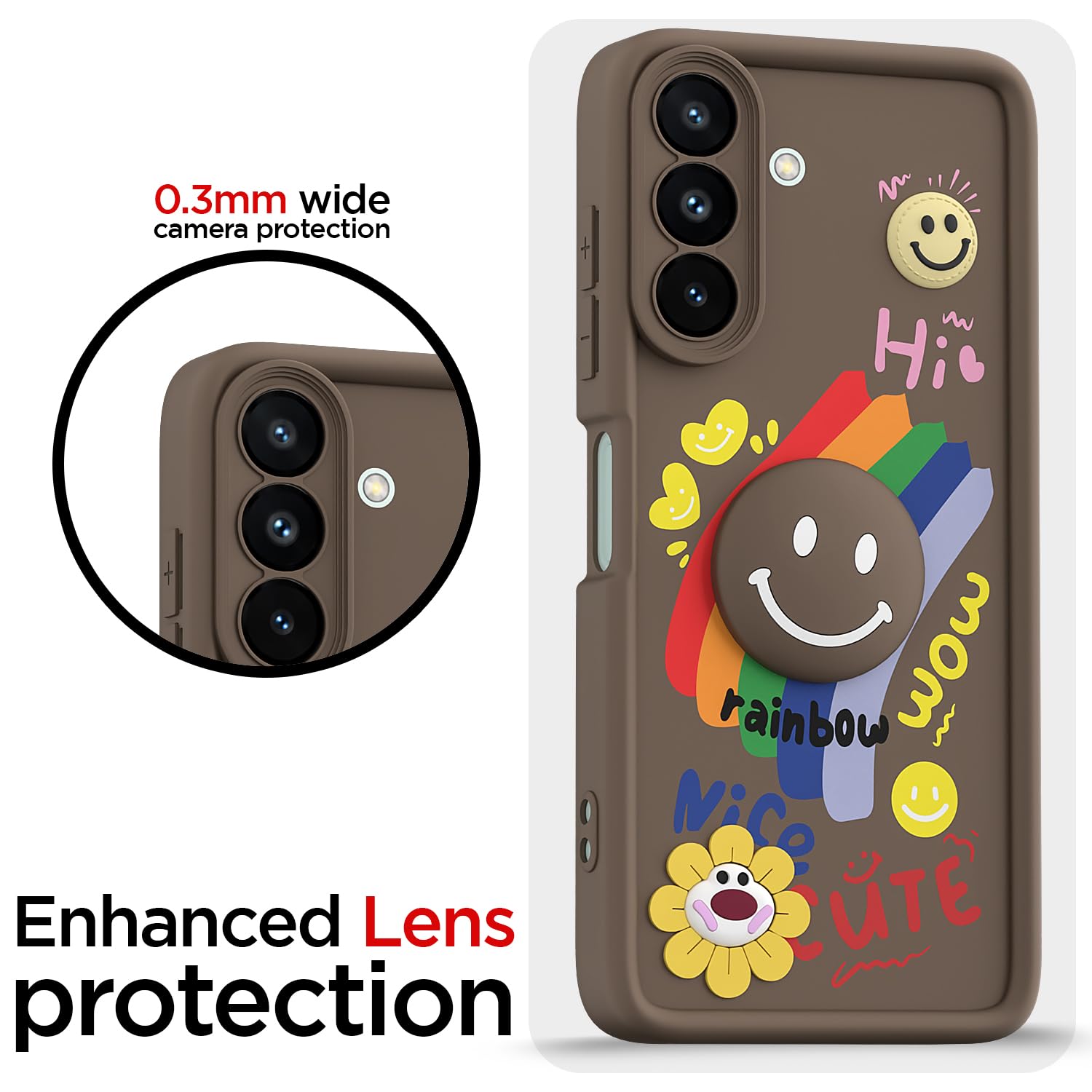 Pikkme brown phone cover for Samsung A27/M47 5G – photo 5