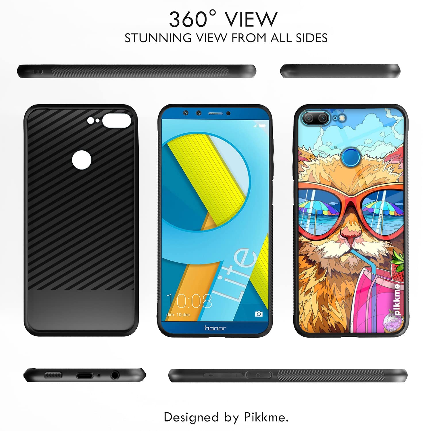 Pikkme Honor 9 Lite Cat back cover – photo 2