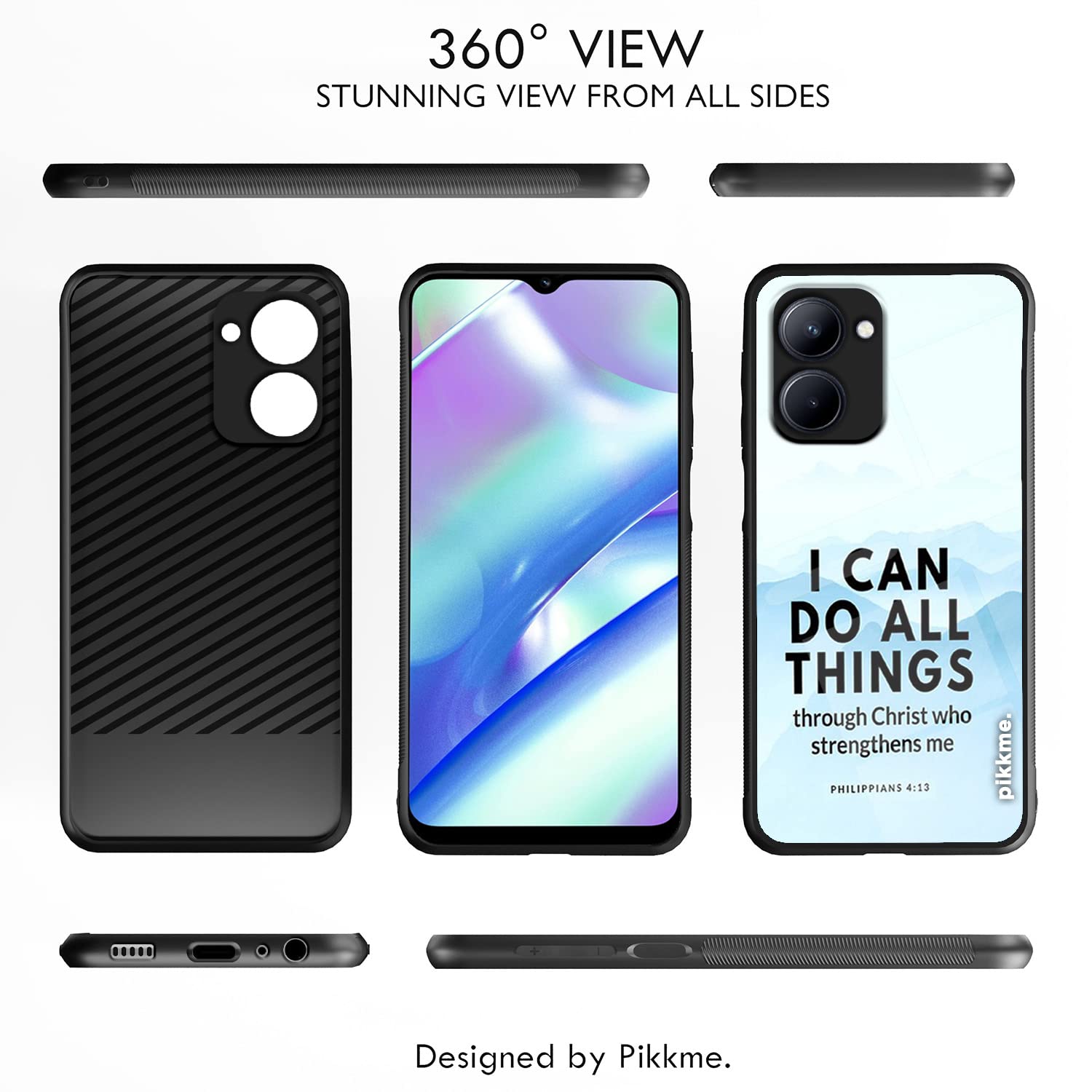 Pikkme Hybrid back cover for Realme C33 – photo 2