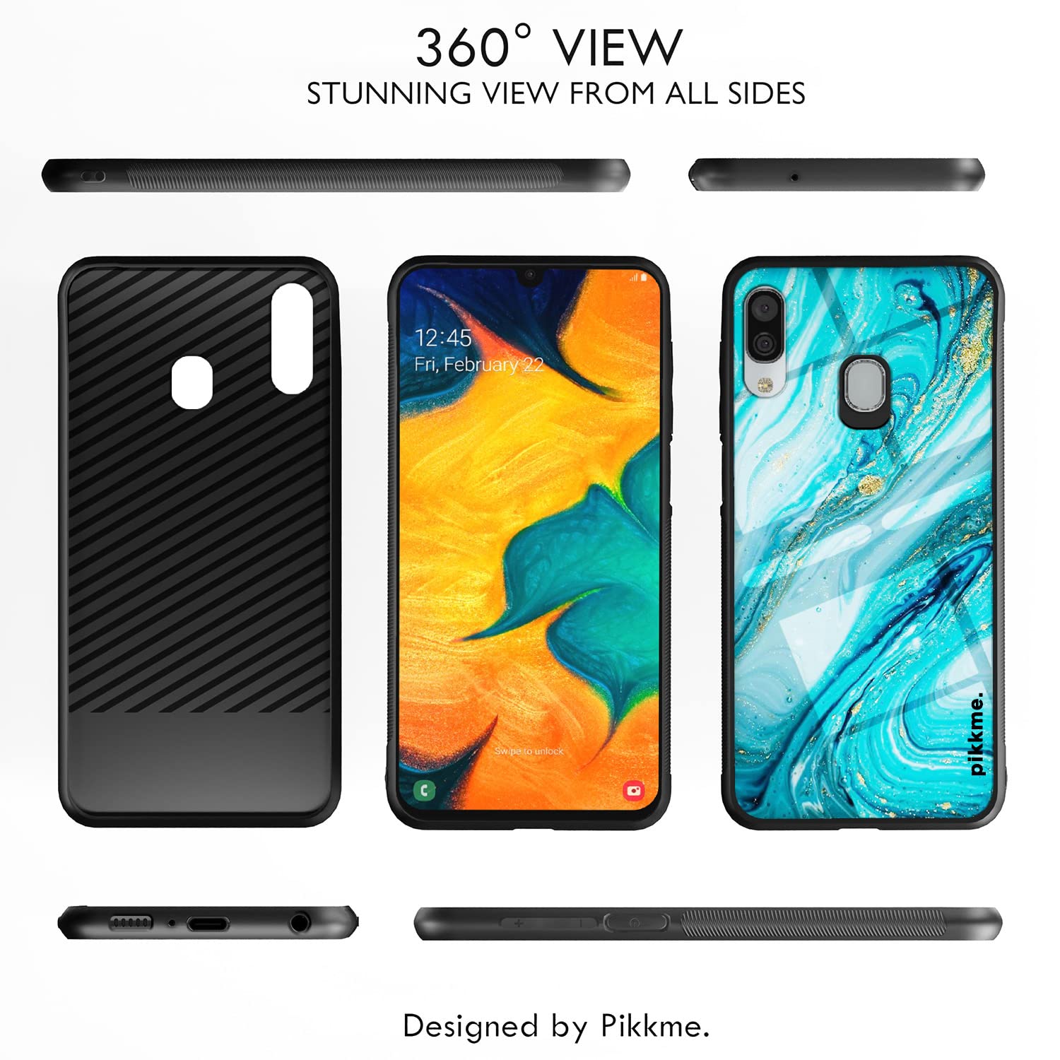 Pikkme Hybrid back cover for Samsung A20/A30/M10s – photo 2