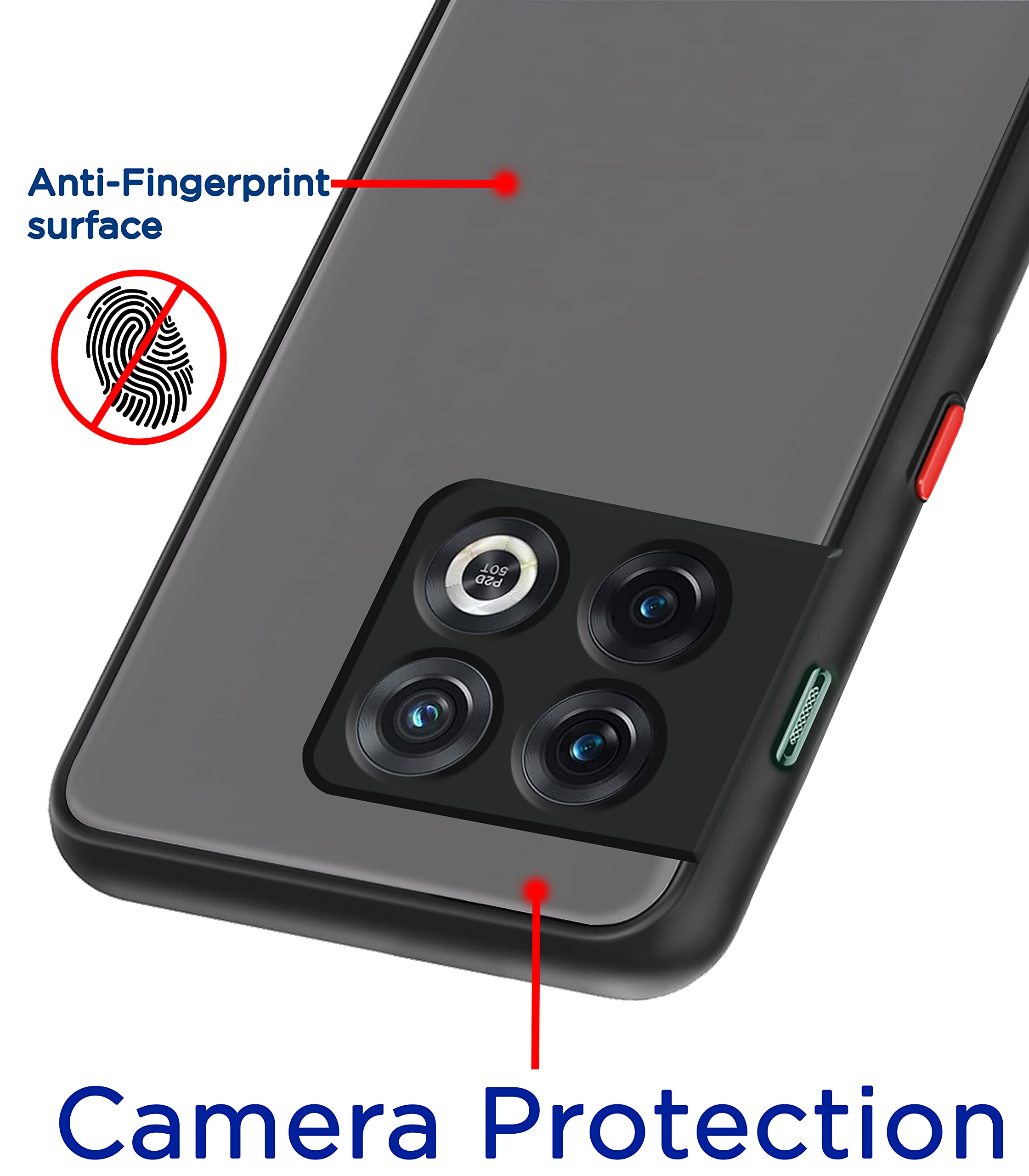 Pikkme OnePlus 10 Pro 5G/1 black mobile cover – photo 2