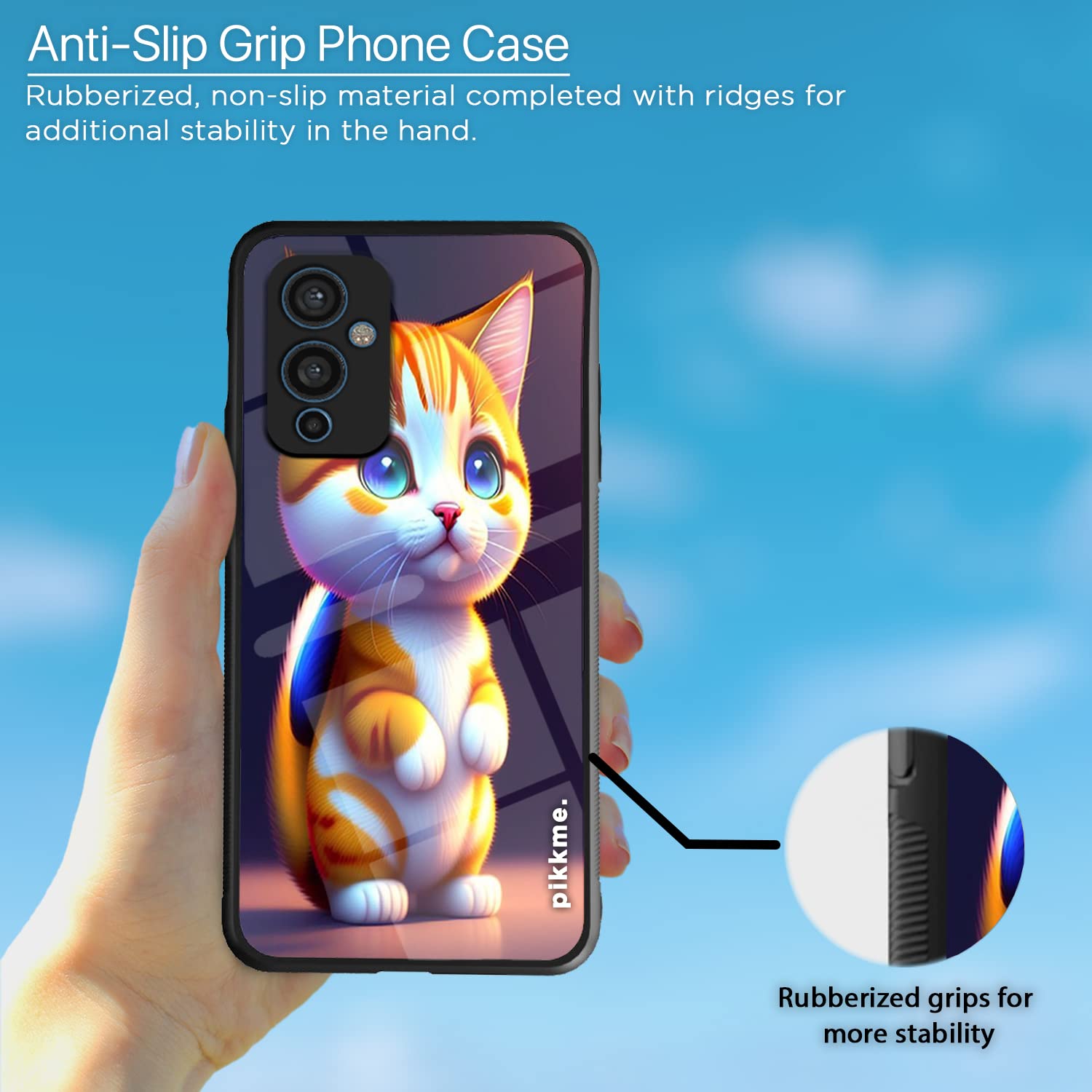 Pikkme Cat mobile back cover for OnePlus 9 – photo 5