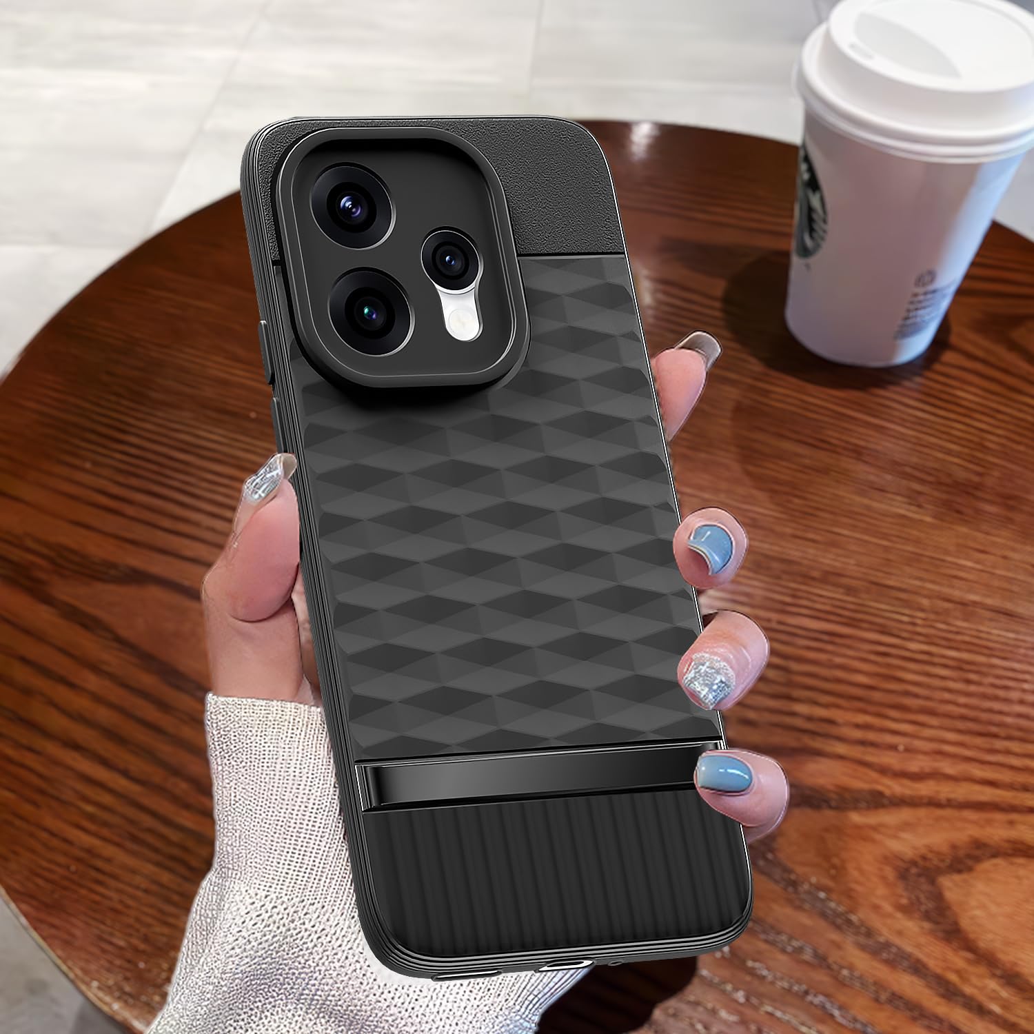 Pikkme Oppo Reno 15 5G Silicone black phone cover – photo 7